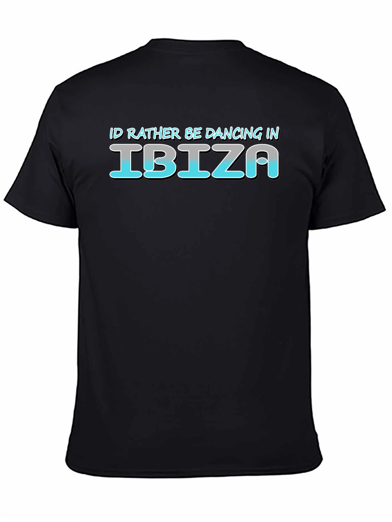 Ibiza Dancing T-Shirt - Mens Black Tee