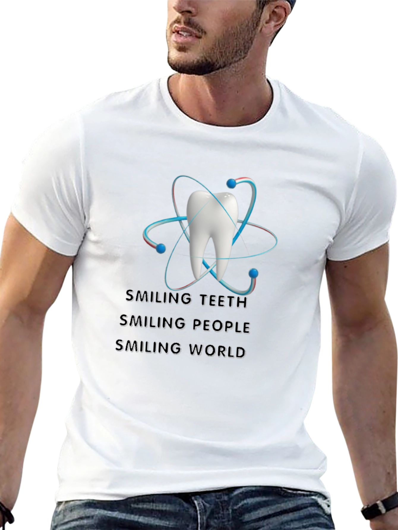 Smiling Teeth Graphic Tee