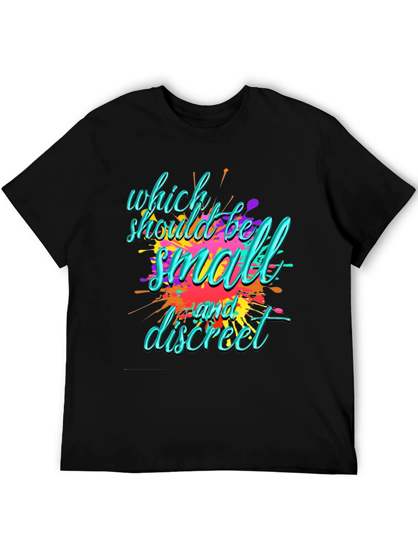 Small & Discreet Graphic Tee