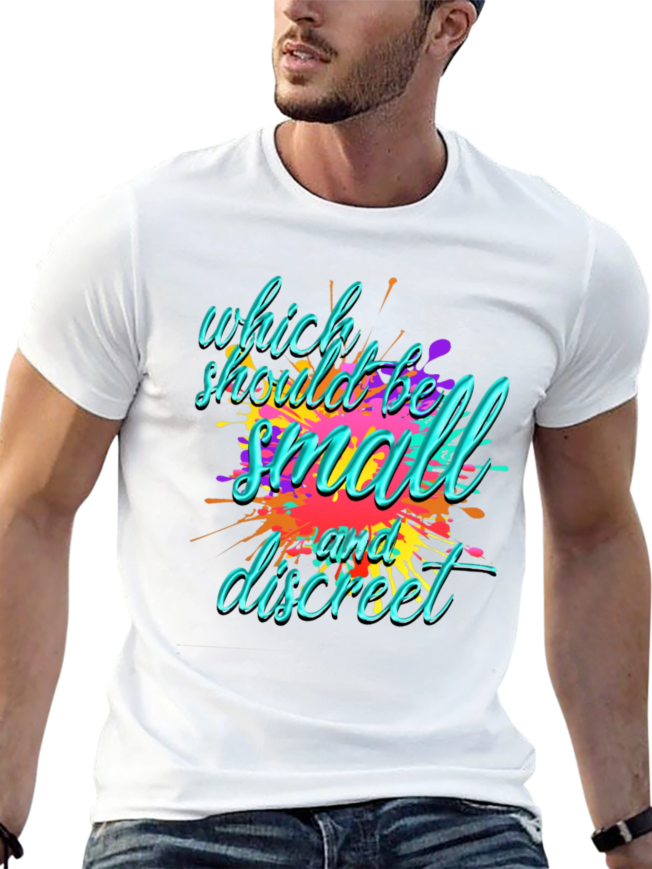 Small & Discreet Graphic Tee
