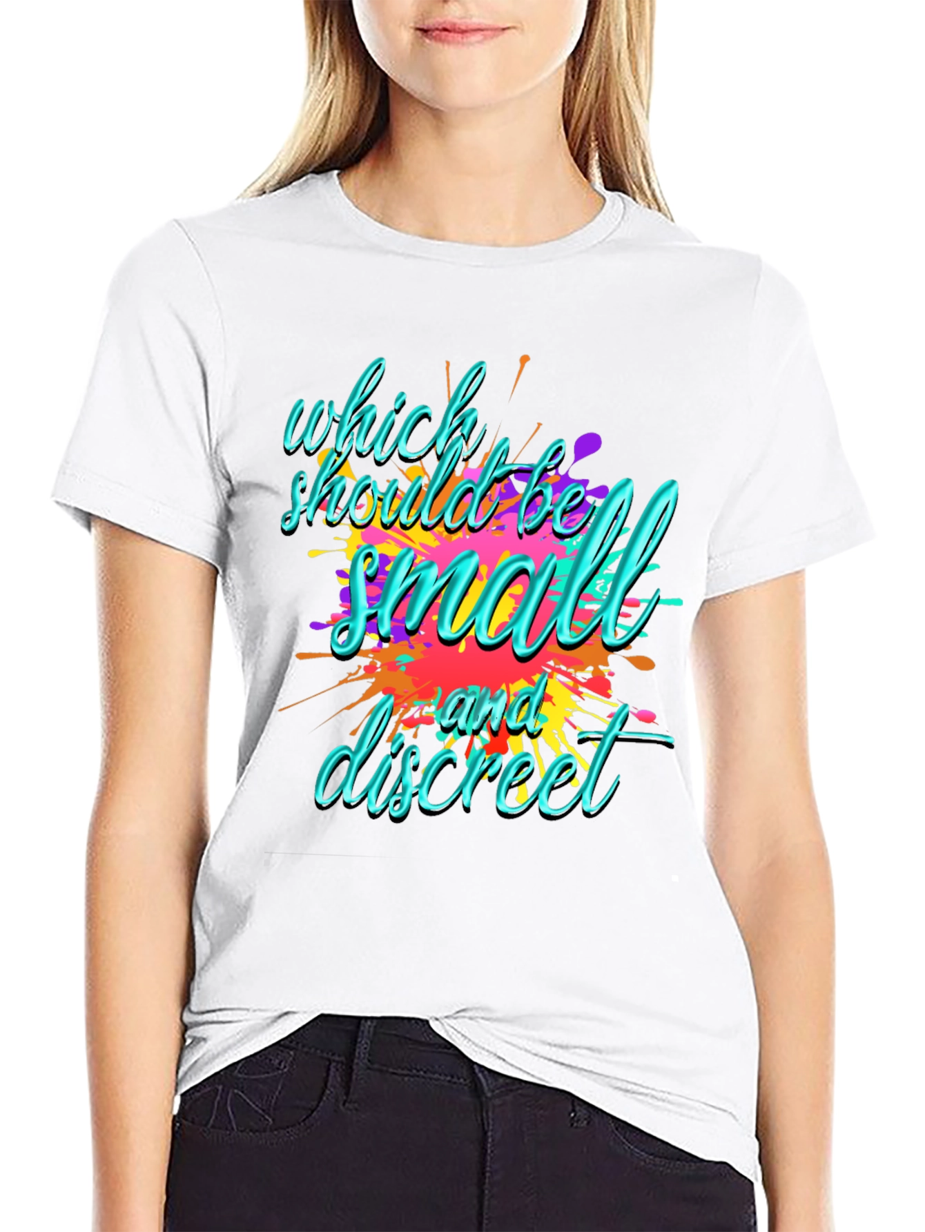 Small & Discreet Graphic Tee