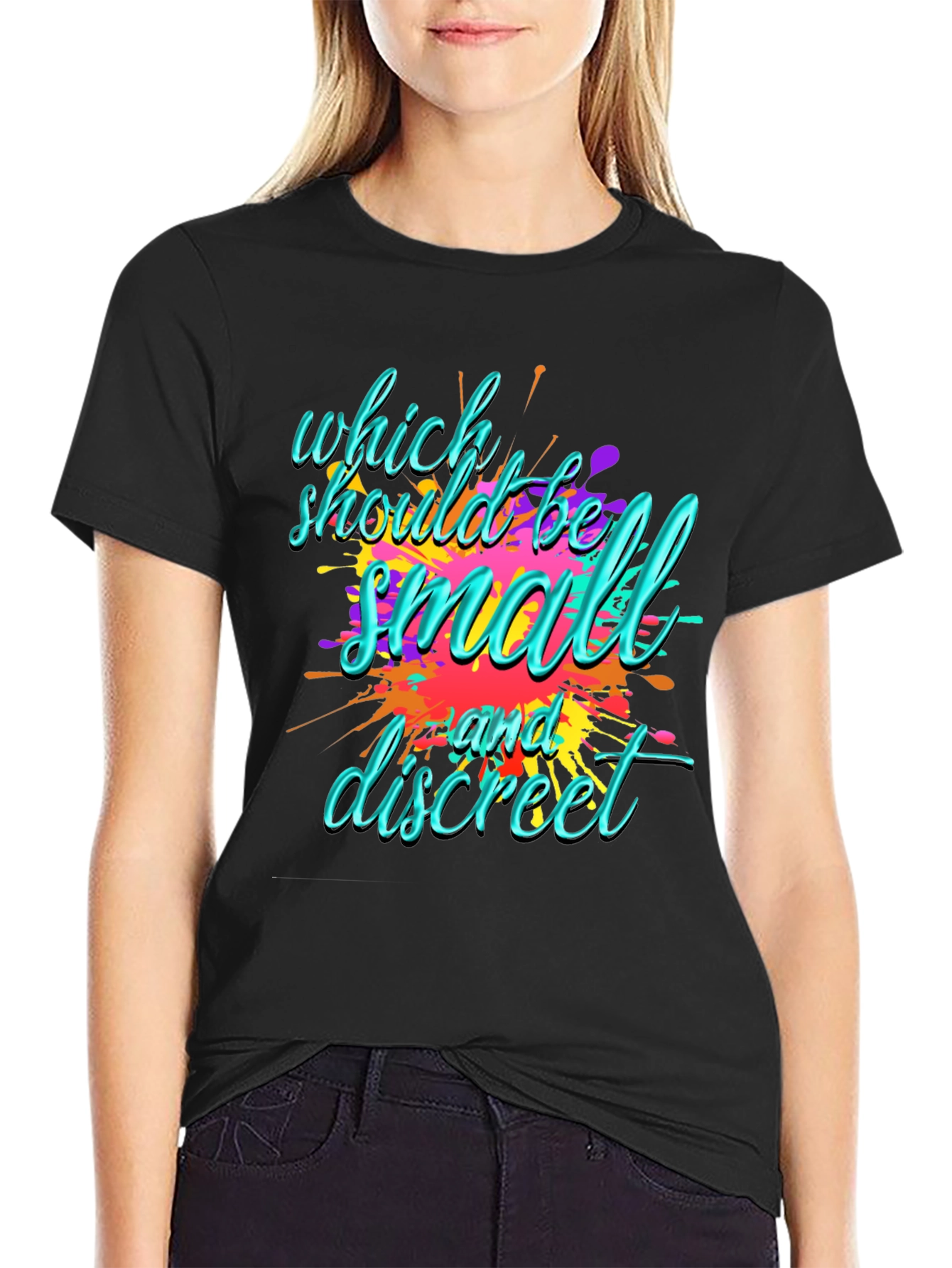 Small & Discreet Graphic Tee