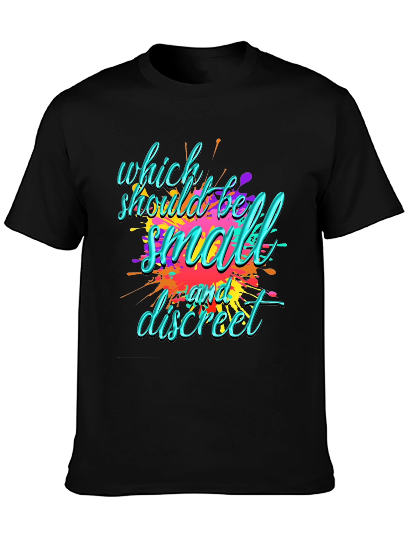 Small & Discreet Graphic Tee