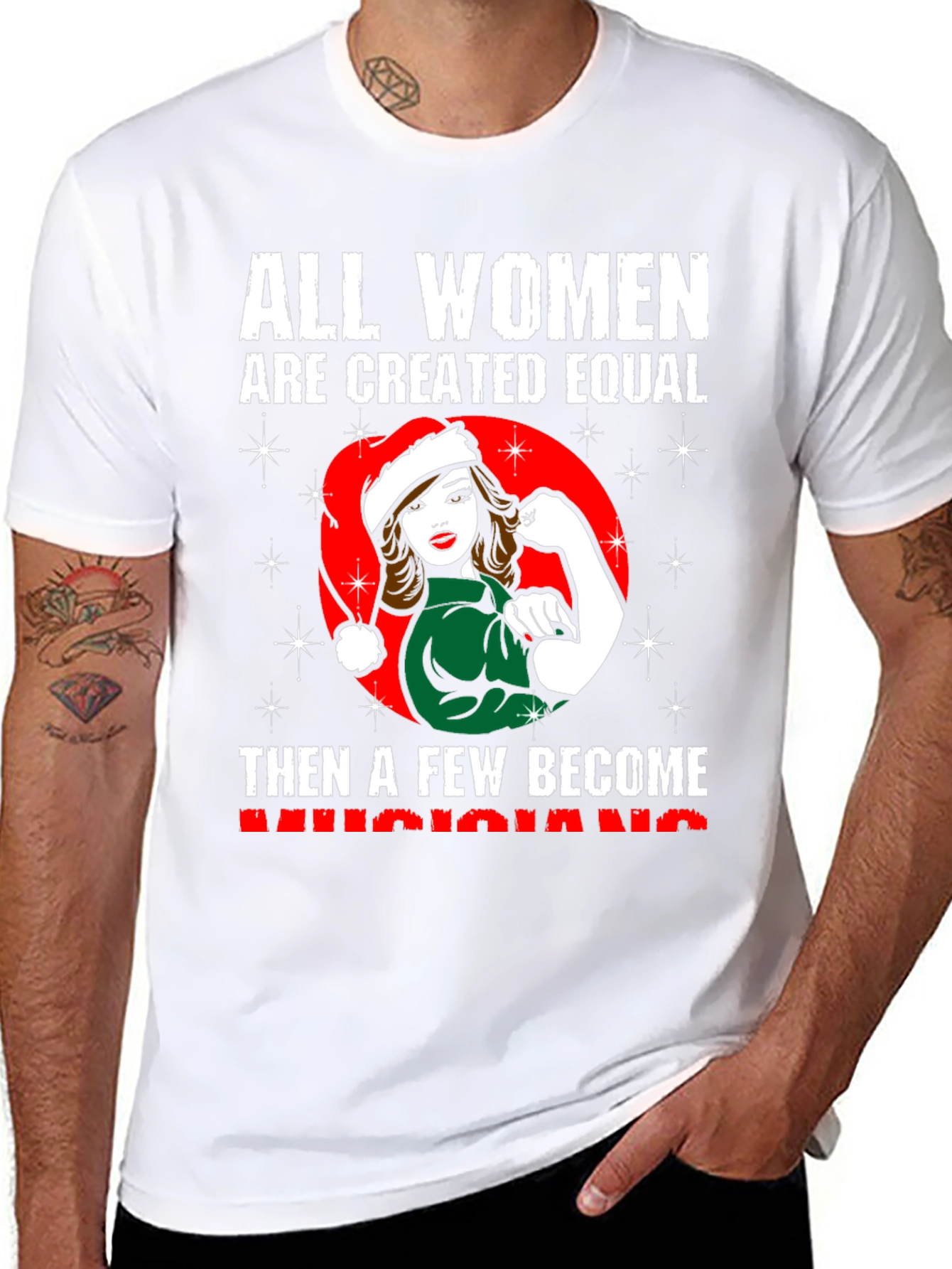 All Women Musicians Christmas T-Shirt