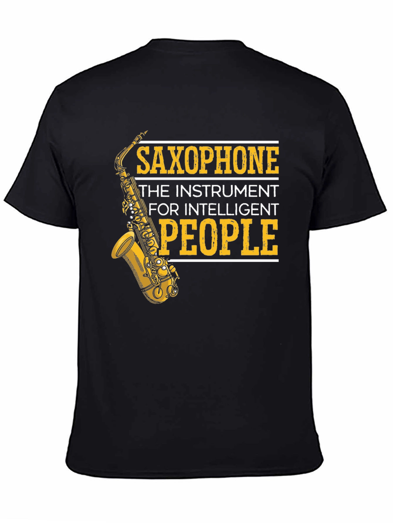 Saxophone Intelligent People T-Shirt