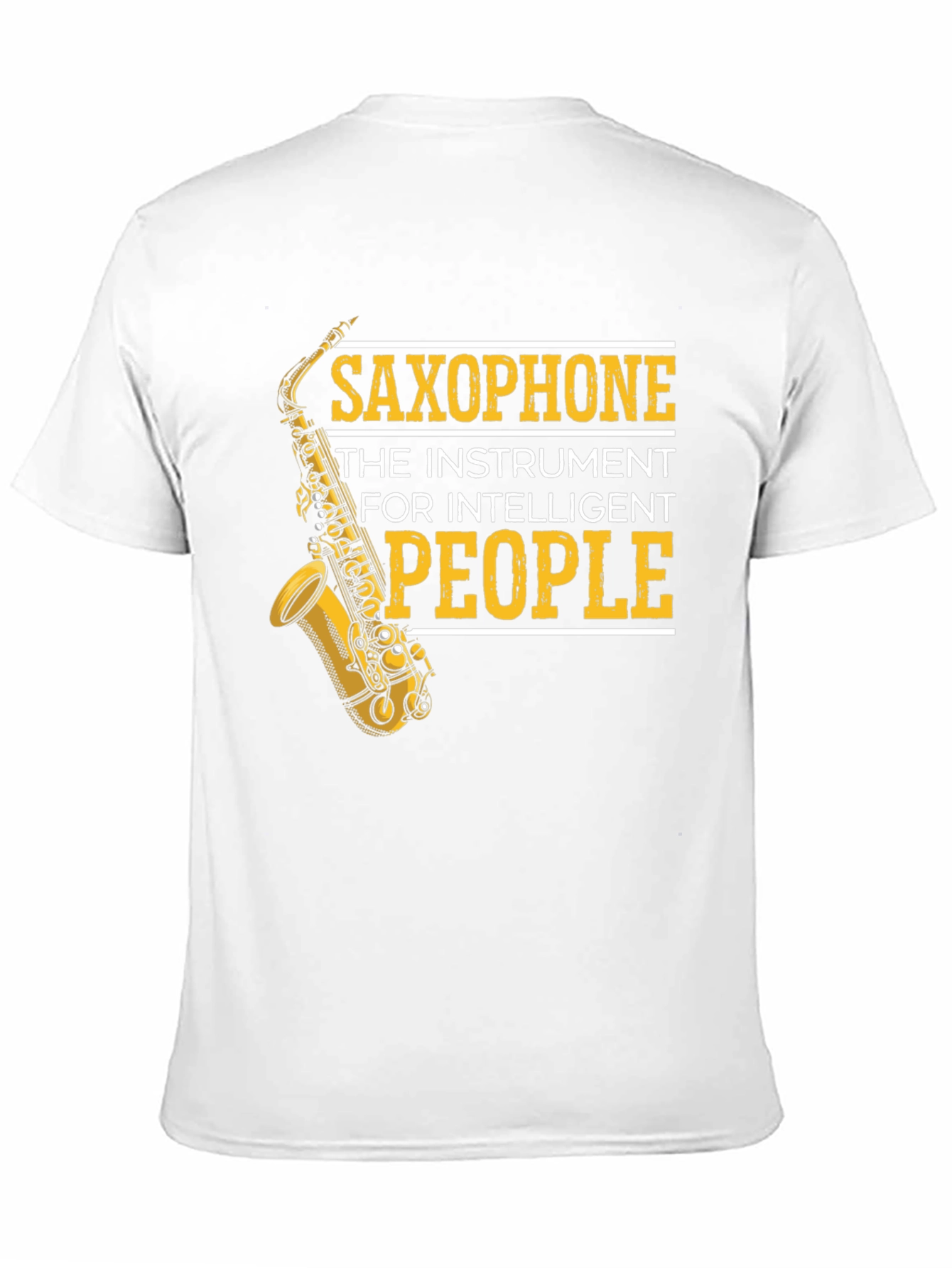 Saxophone Intelligent People T-Shirt