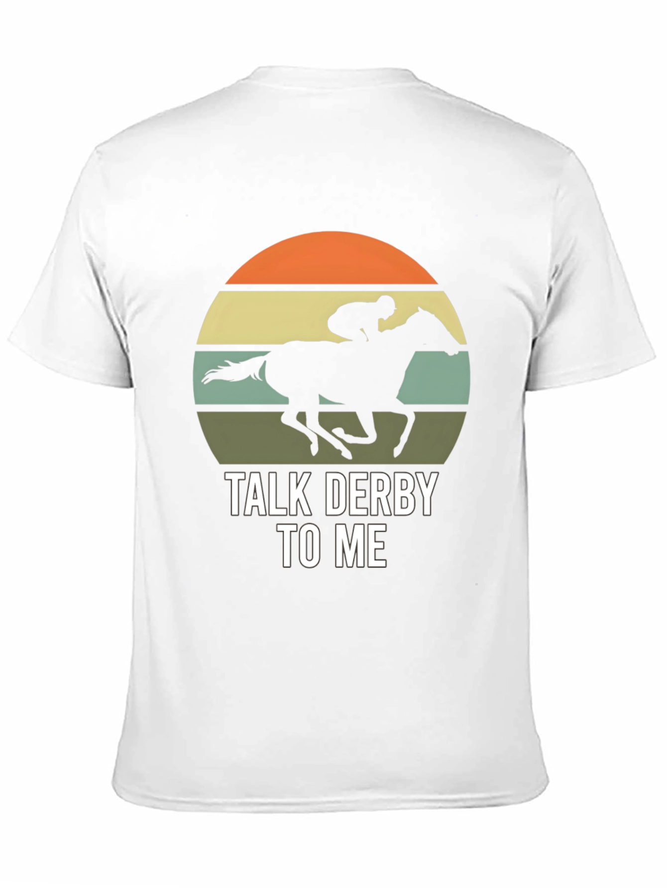 Talk Derby To Me Horse Racing T-Shirt