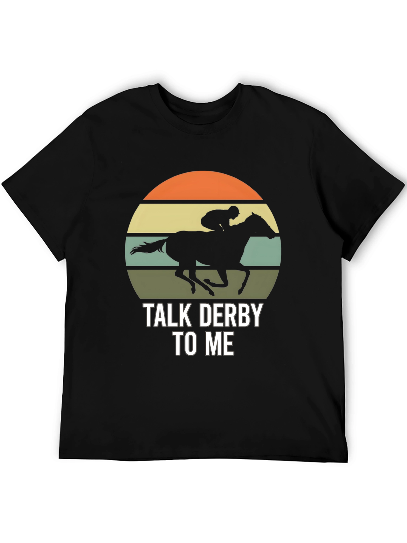 Talk Derby To Me Horse Racing T-Shirt