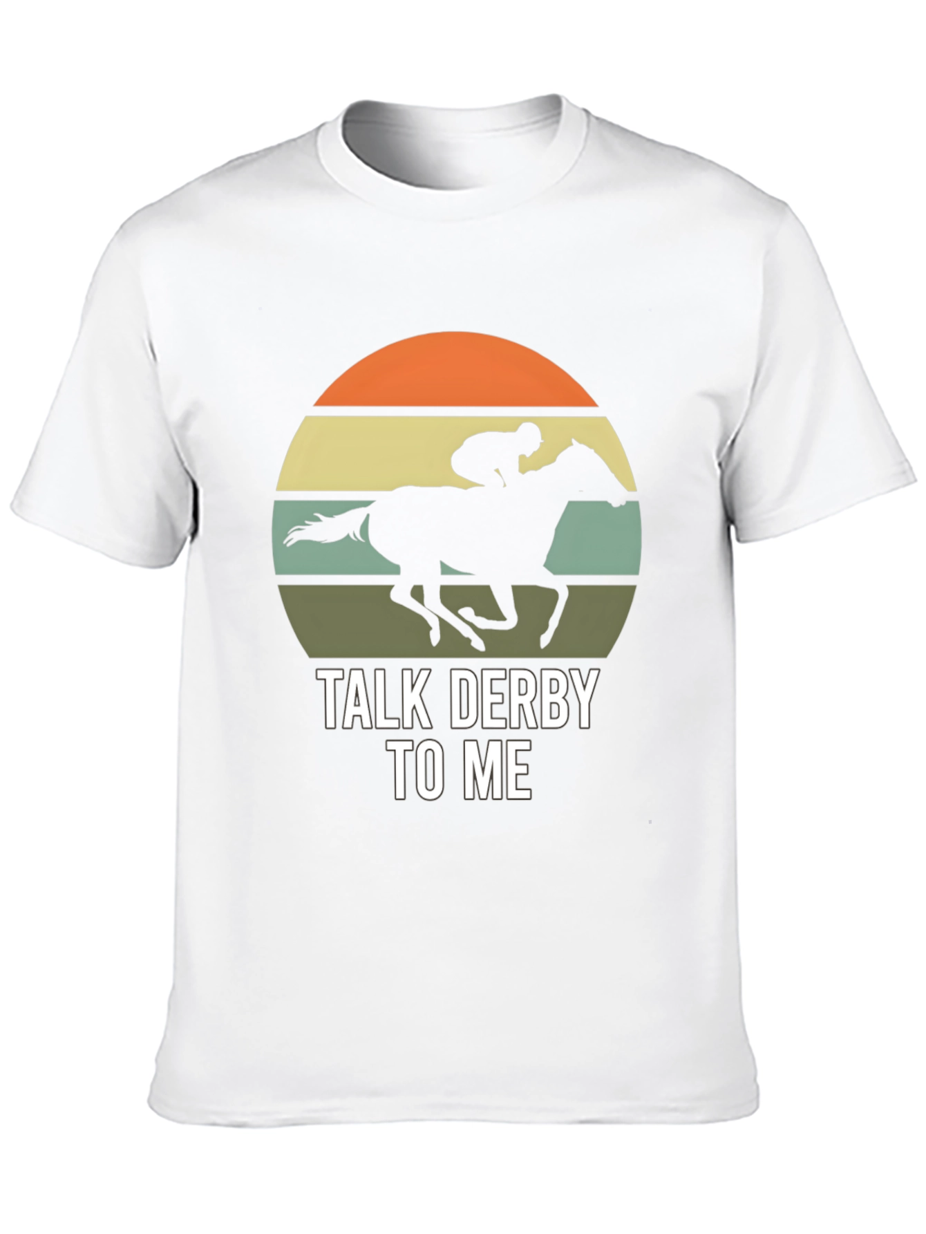 Talk Derby To Me Horse Racing T-Shirt
