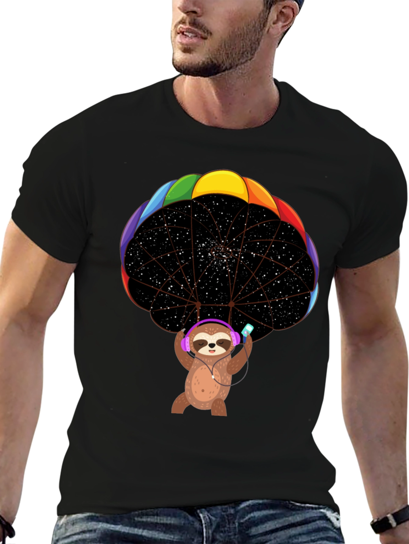 Sloth Parachute T-Shirt