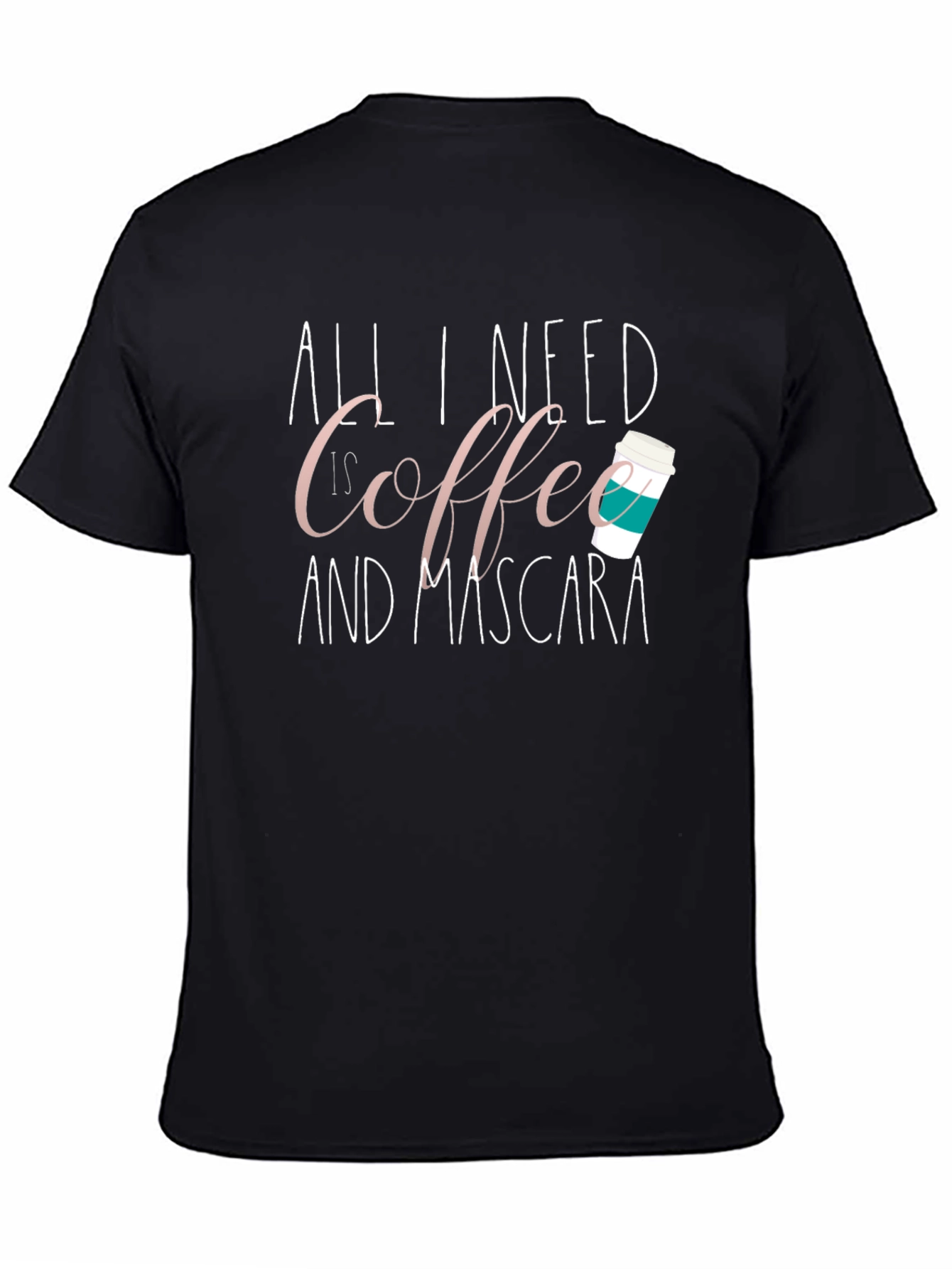 Coffee & Mascara T-Shirt - Cute Graphic Tee