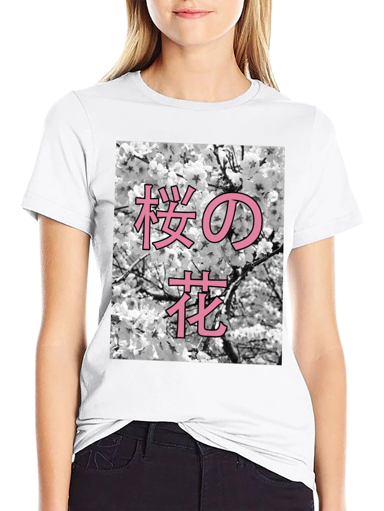 Sakura Cherry Blossom Graphic Tee