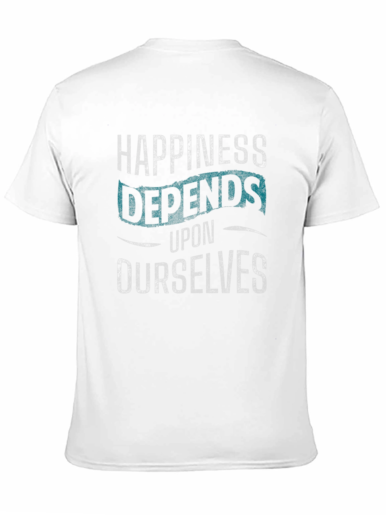 Happiness Depends on Ourselves Graphic T-Shirt