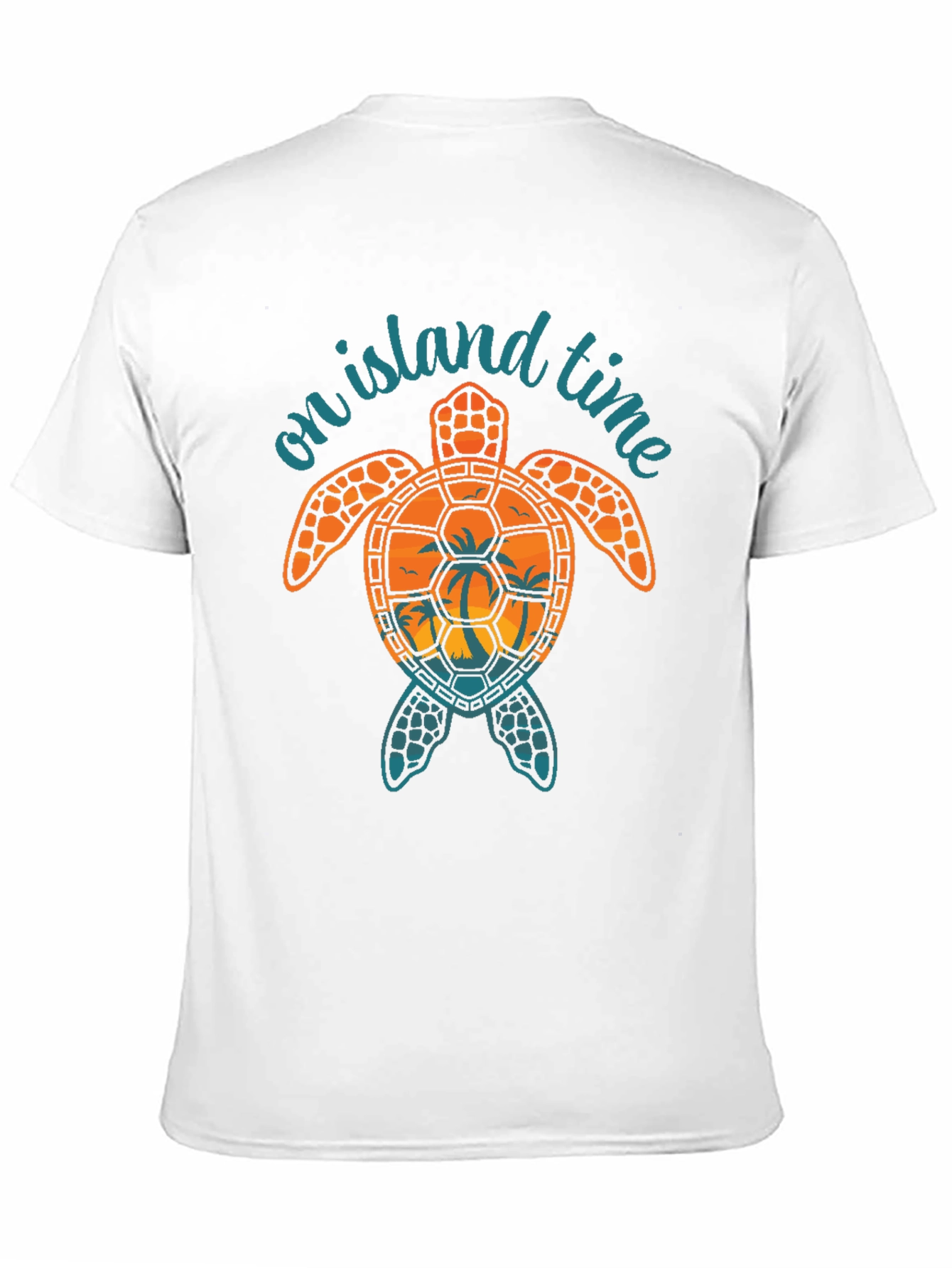 Island Time Turtle Graphic Tee