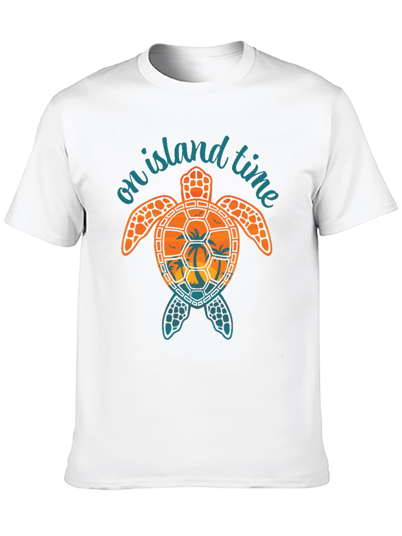 Island Time Turtle Graphic Tee