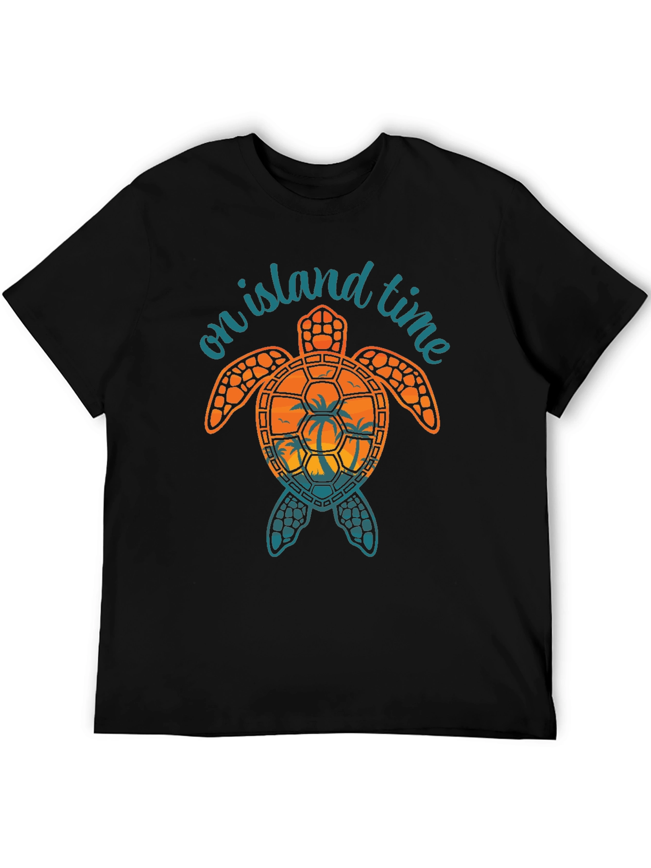 Island Time Turtle Graphic Tee