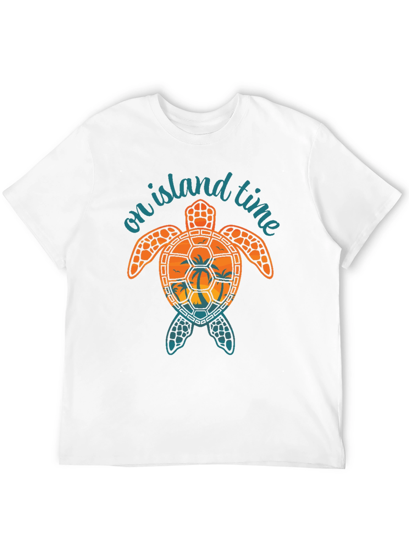 Island Time Turtle Graphic Tee