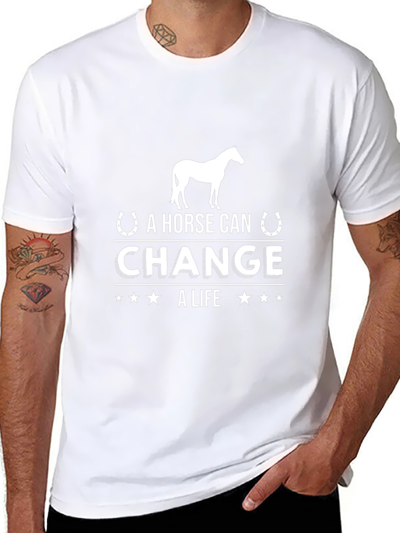 Horse Can Change a Life Graphic Tee