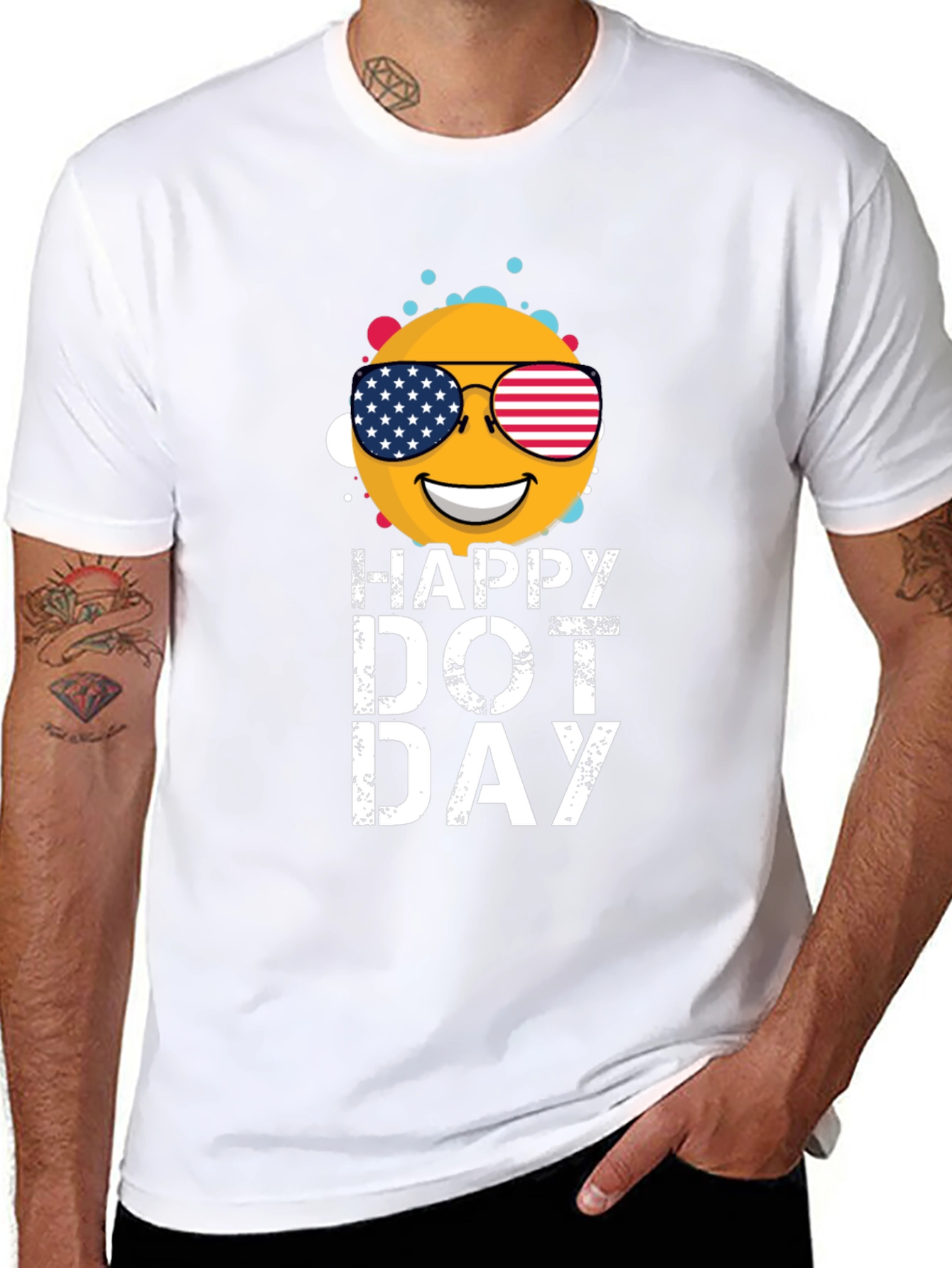 Happy Dot Day Graphic T-Shirt