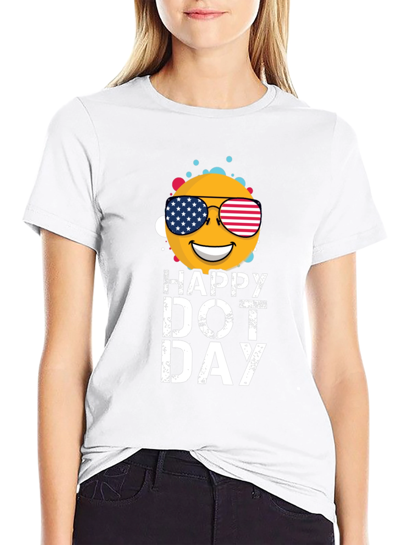 Happy Dot Day Graphic T-Shirt