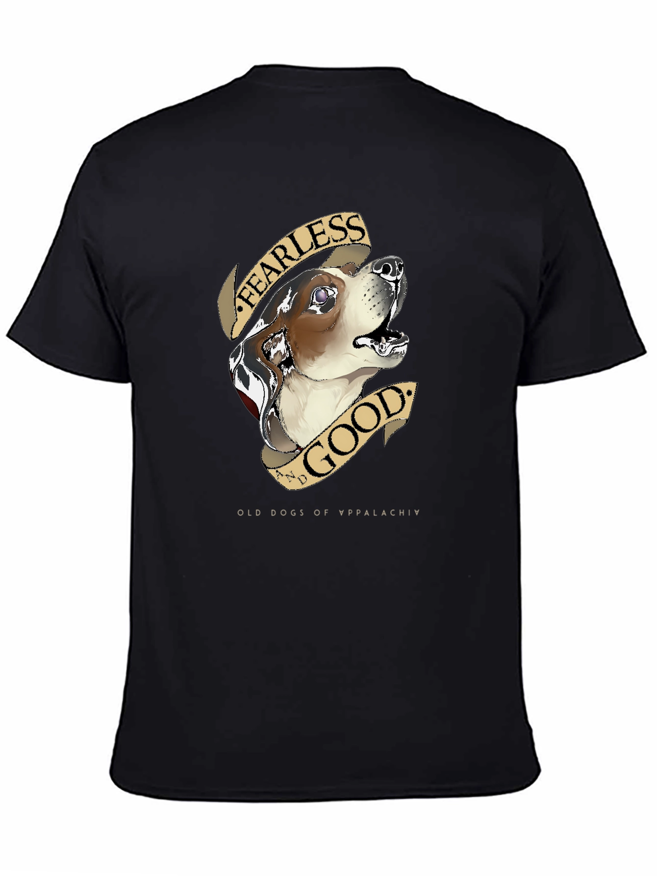 Fearless and Good Dog Graphic Tee