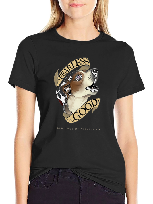 Fearless and Good Dog Graphic Tee
