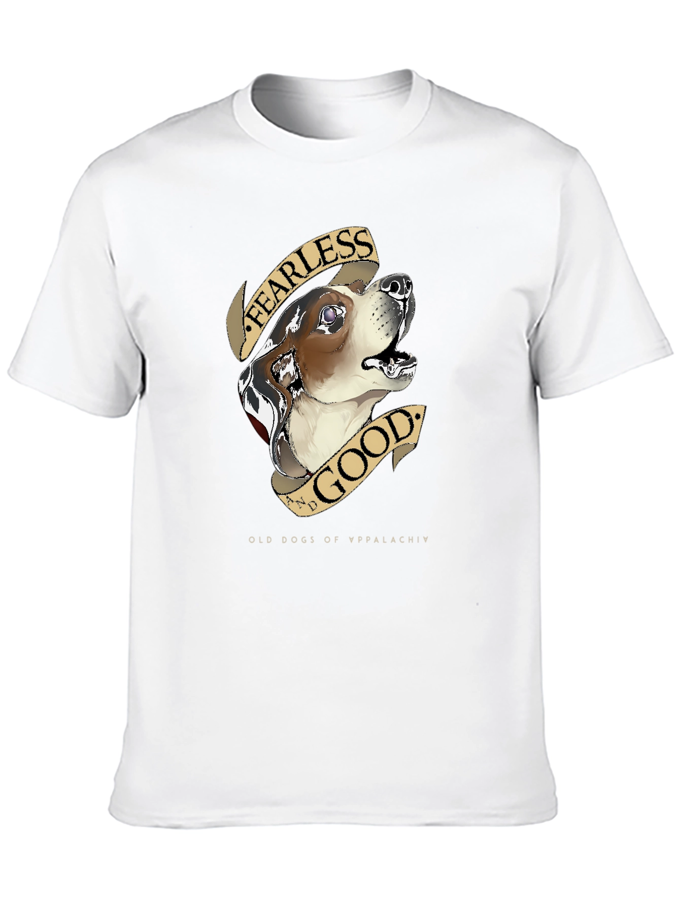 Fearless and Good Dog Graphic Tee