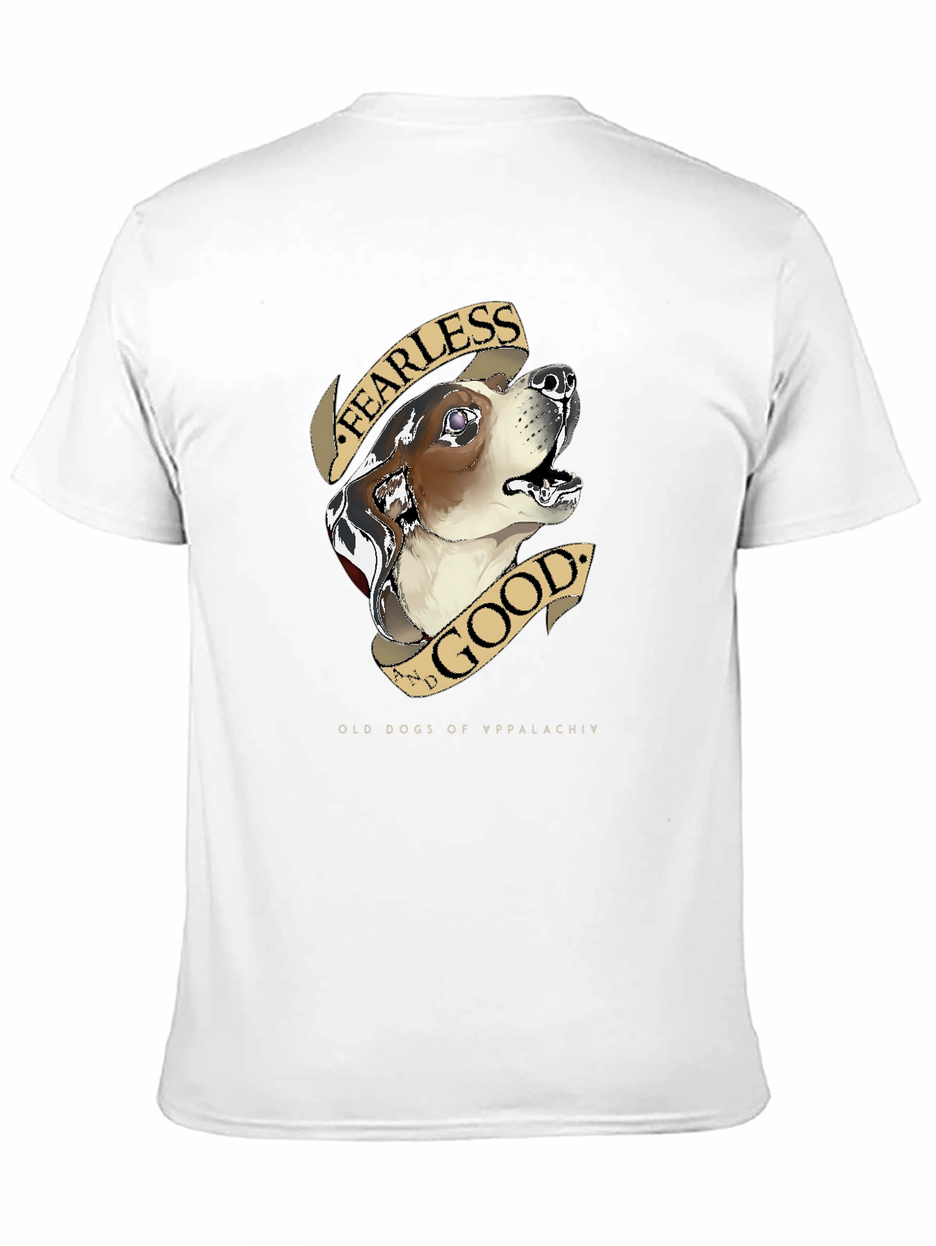 Fearless and Good Dog Graphic Tee