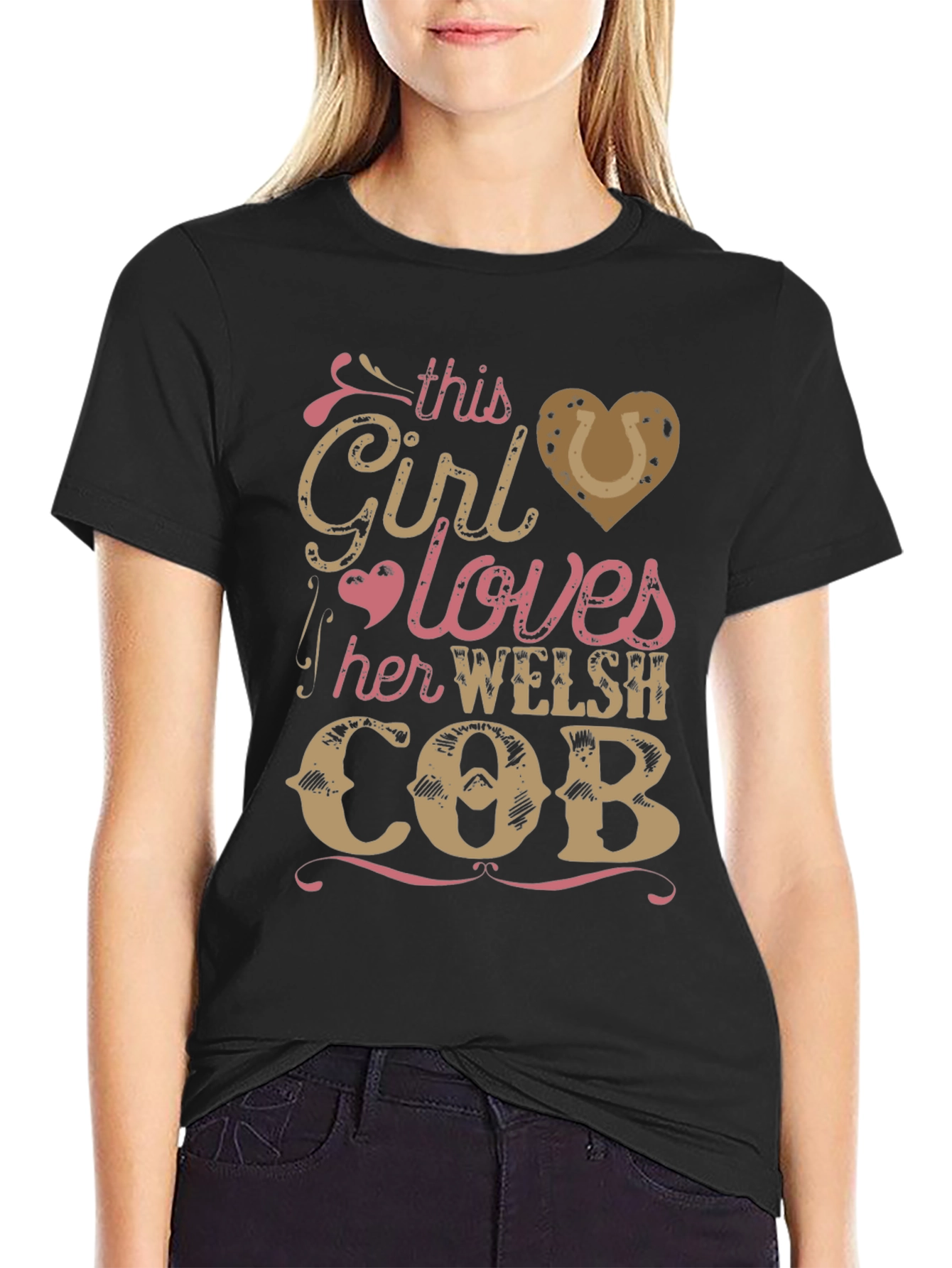 Welsh Cob Girls T-Shirt