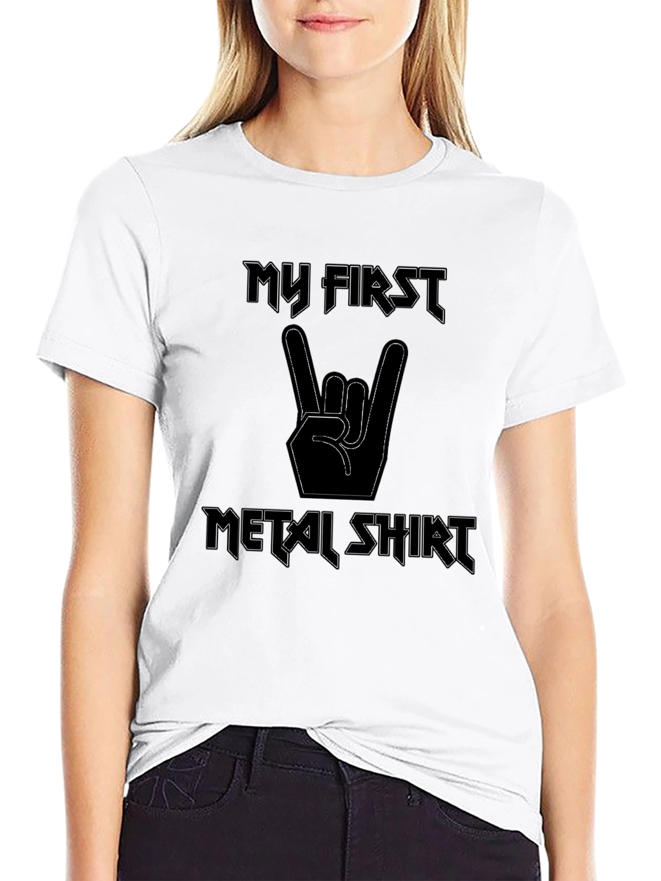 My First Metal Shirt - Rock On Tee