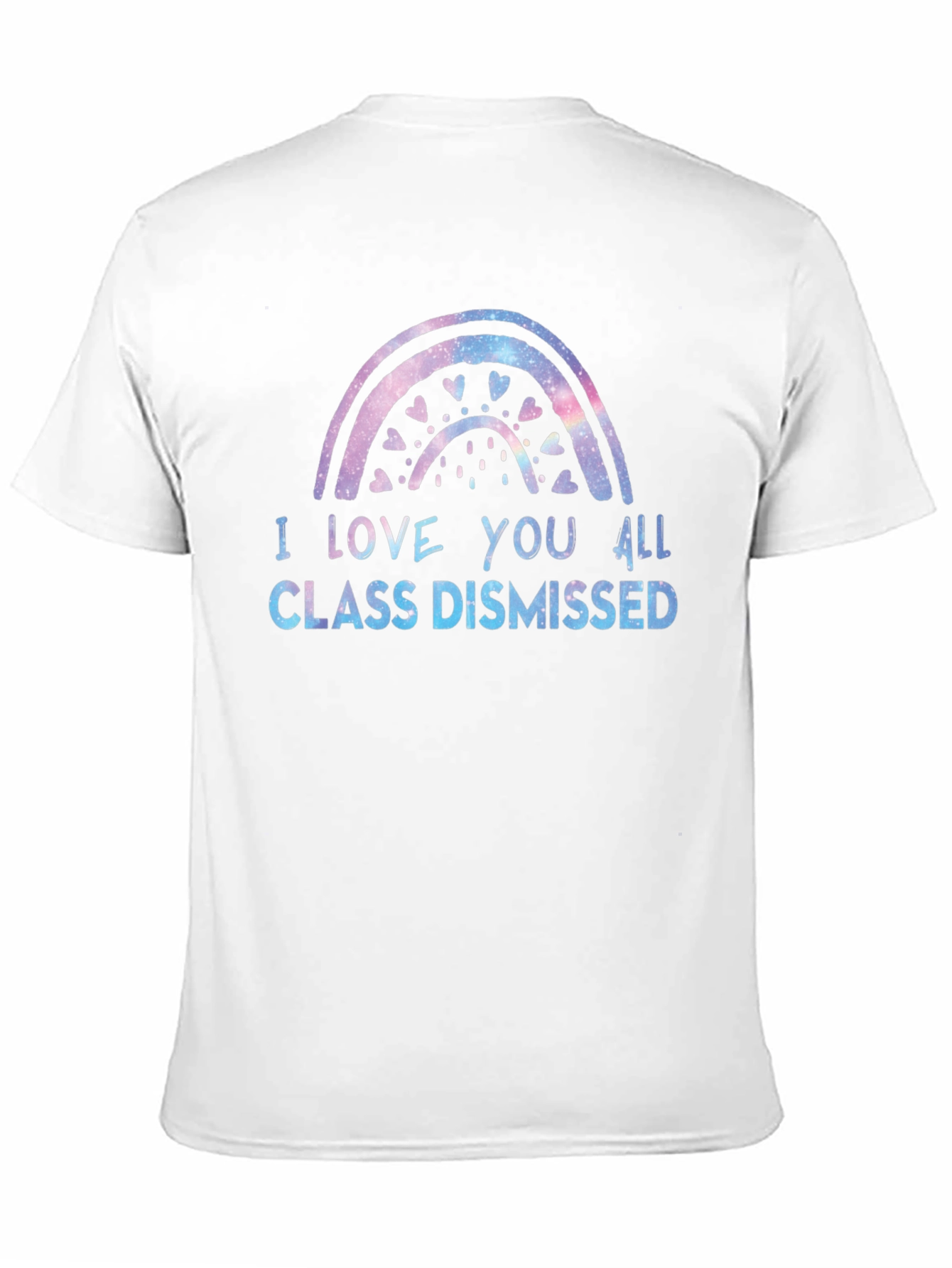 I Love You All Class Dismissed Black T-Shirt