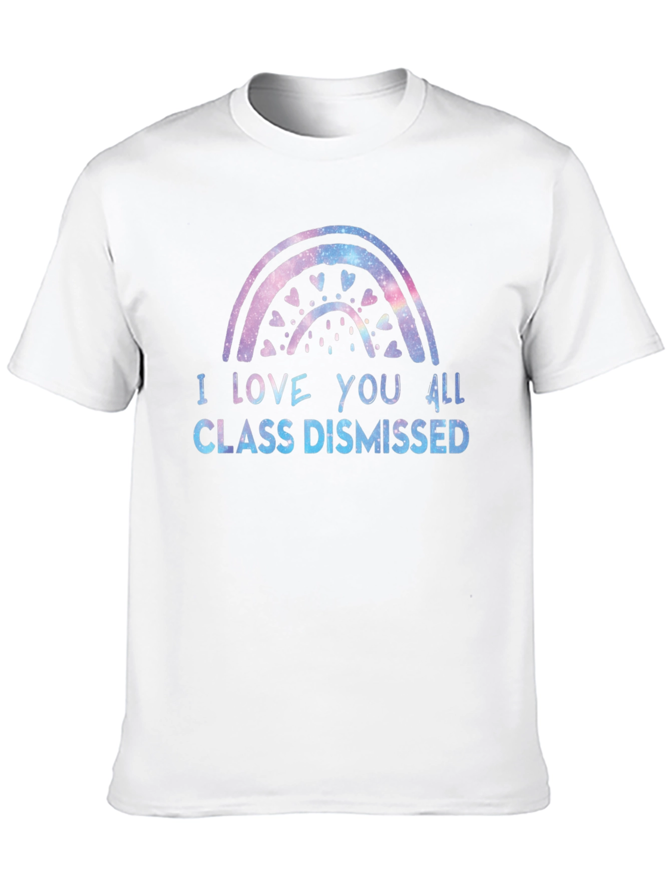 I Love You All Class Dismissed Black T-Shirt