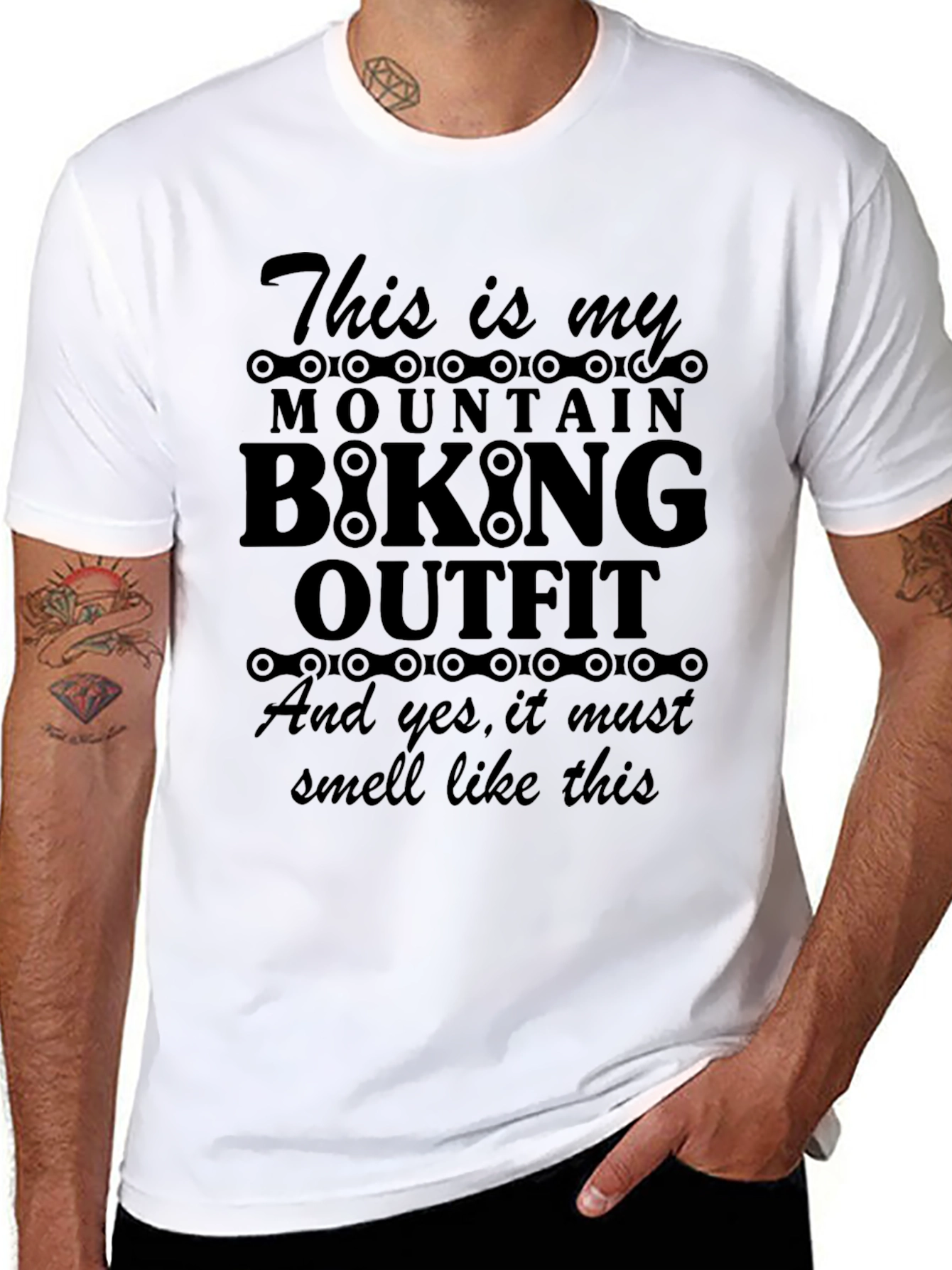 Mountain Biking Outfit T-Shirt