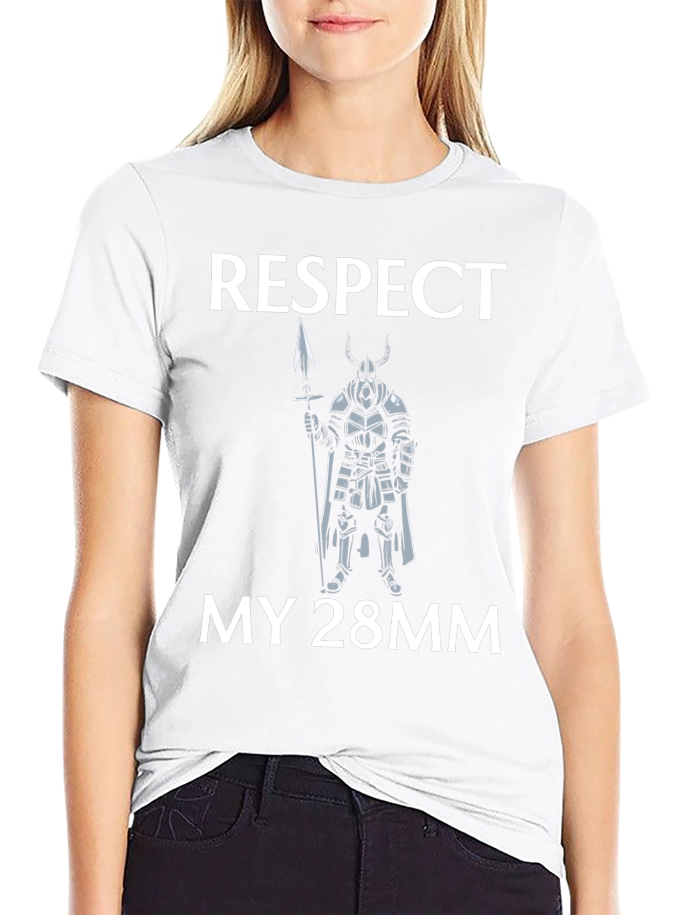 Respect My 28mm T-Shirt Viking Spear