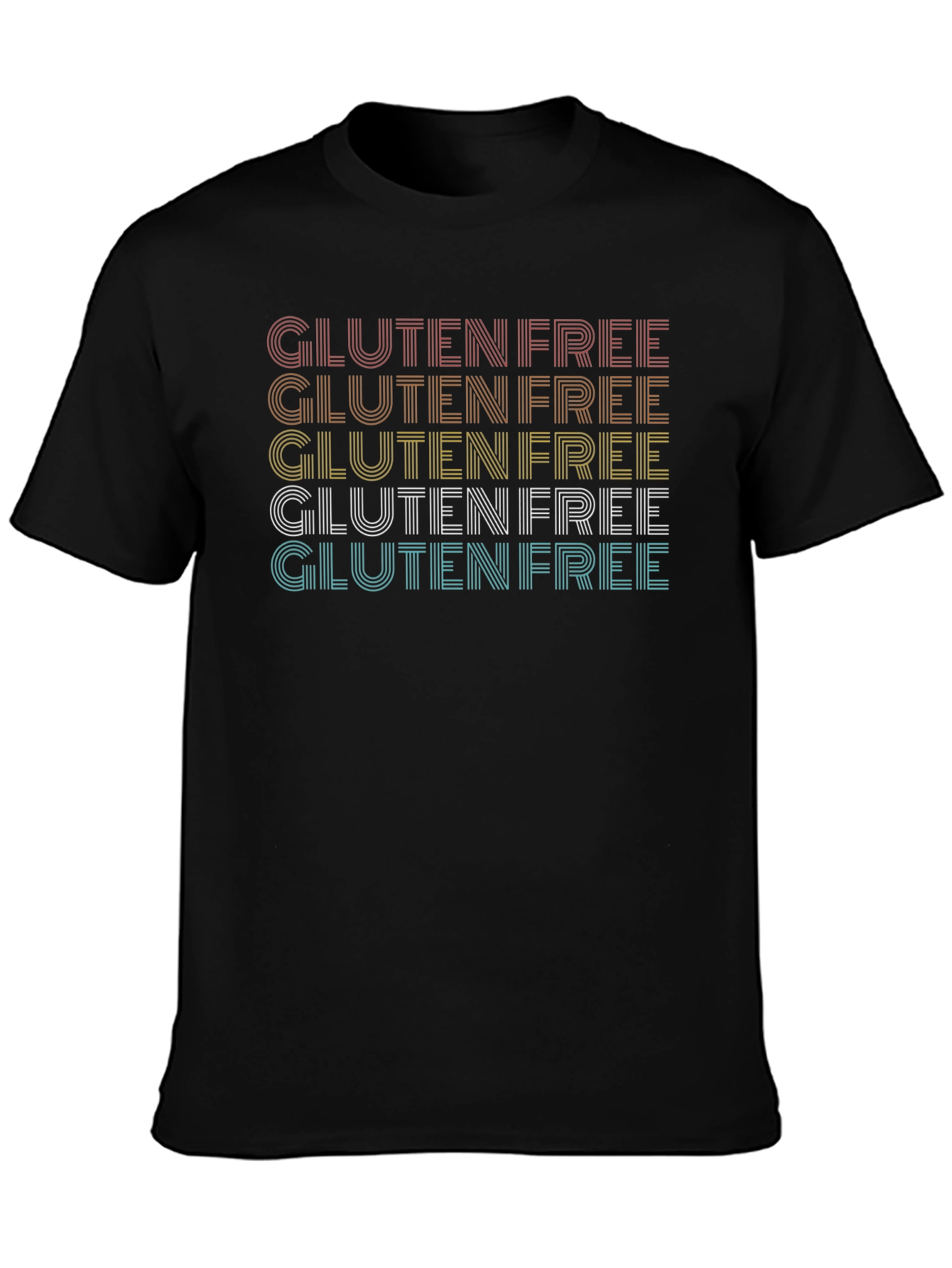 Gluten Free Retro Style T-Shirt