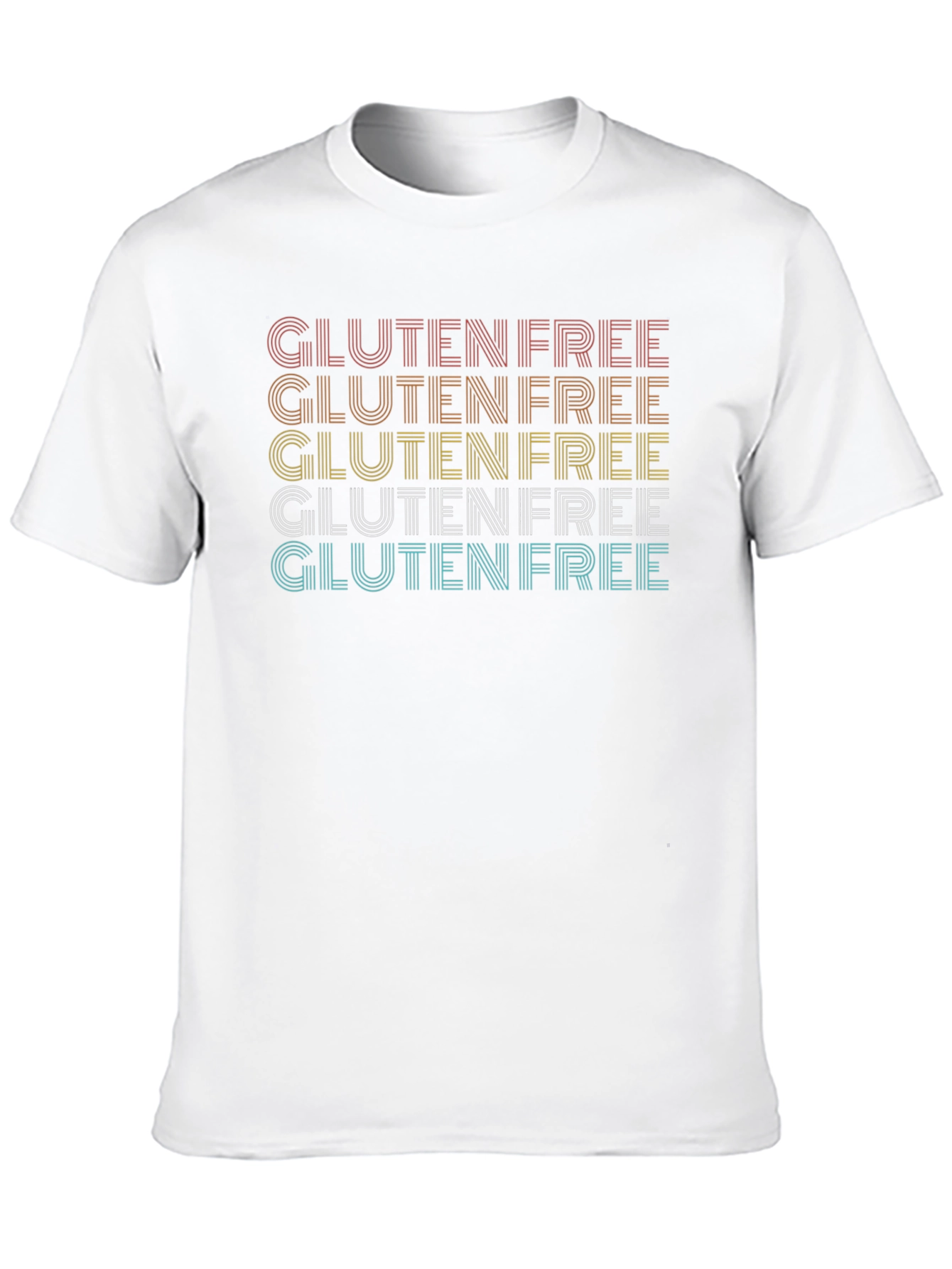 Gluten Free Retro Style T-Shirt
