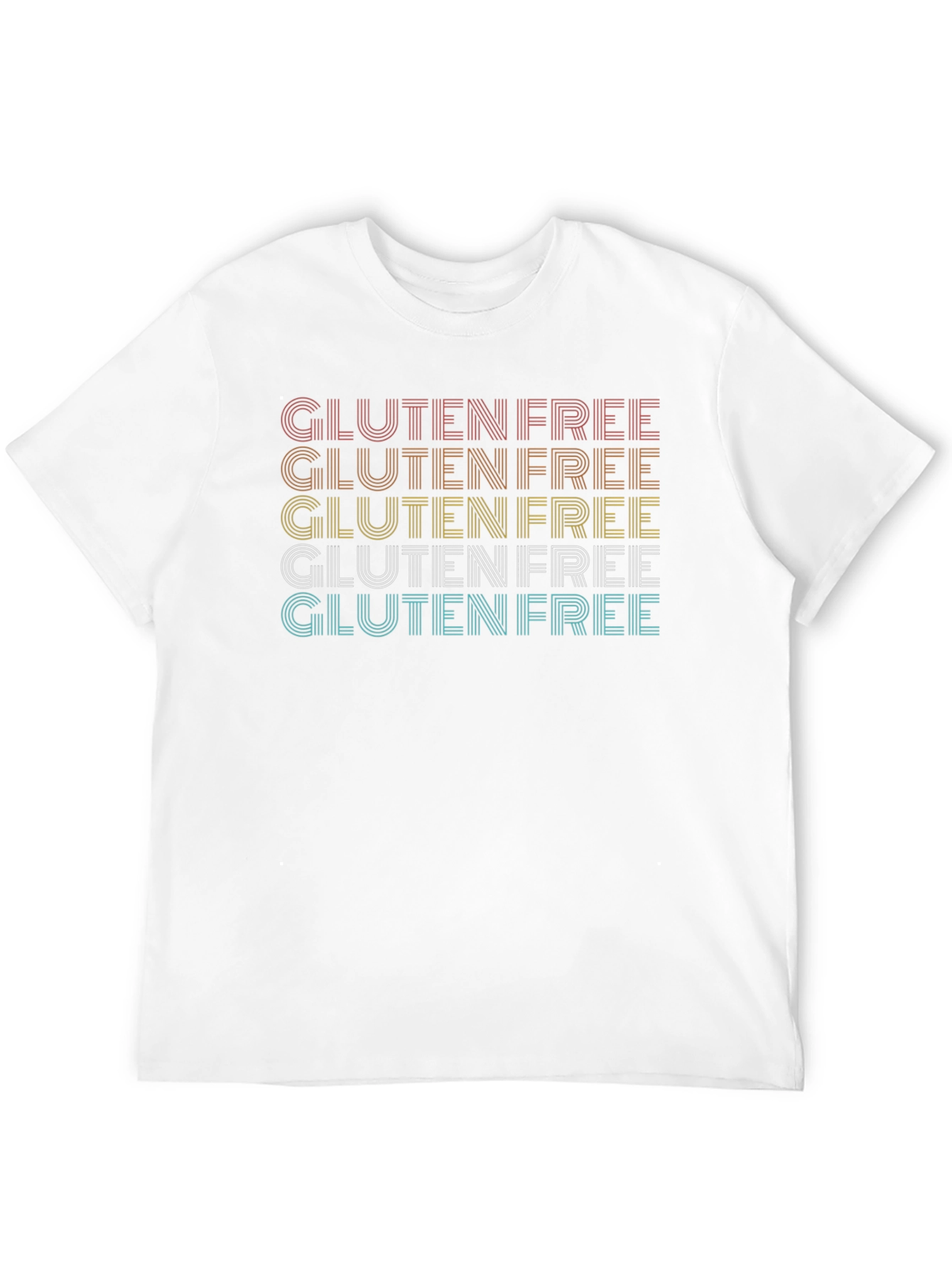 Gluten Free Retro Style T-Shirt