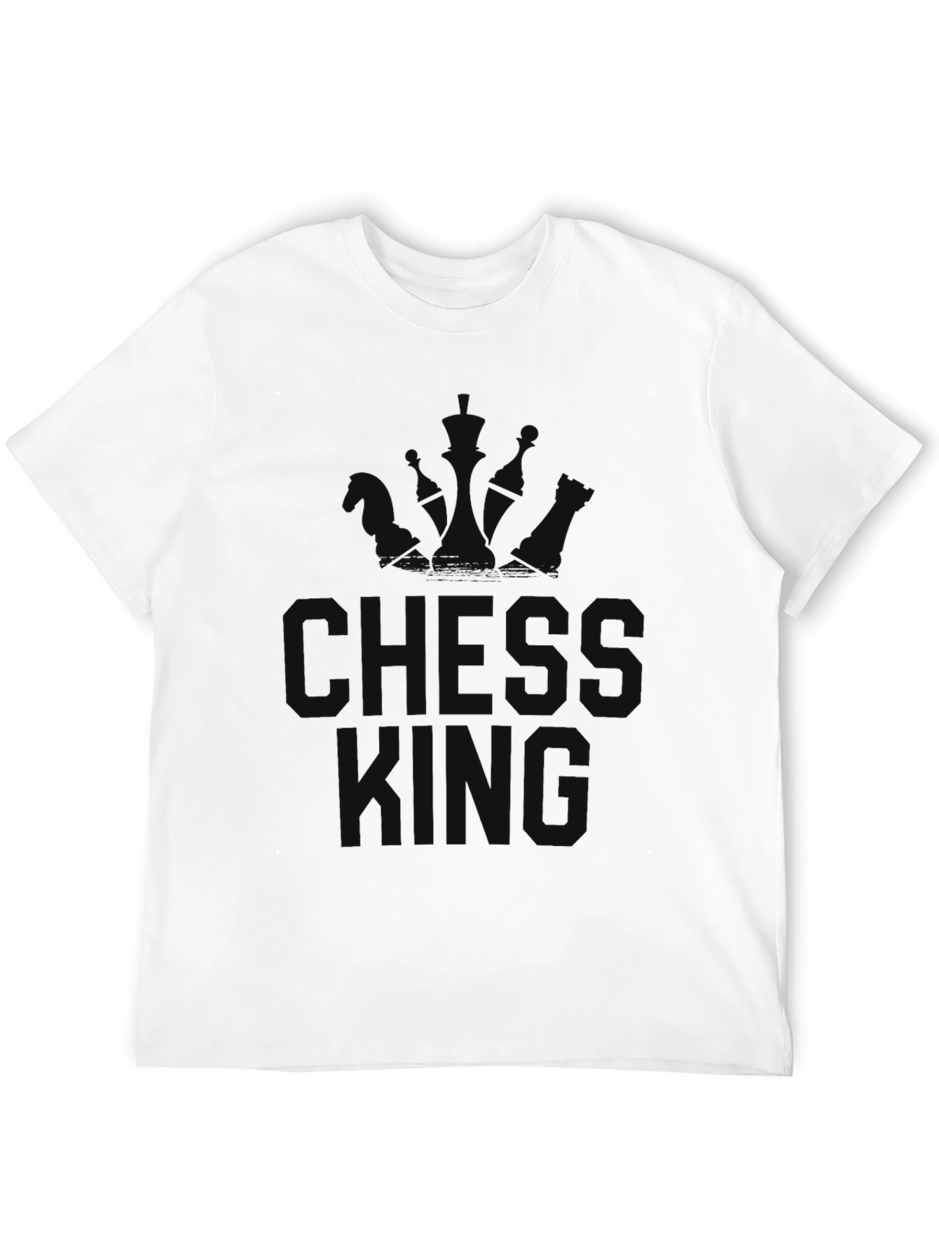 Chess King Black T-Shirt - Statement Tee