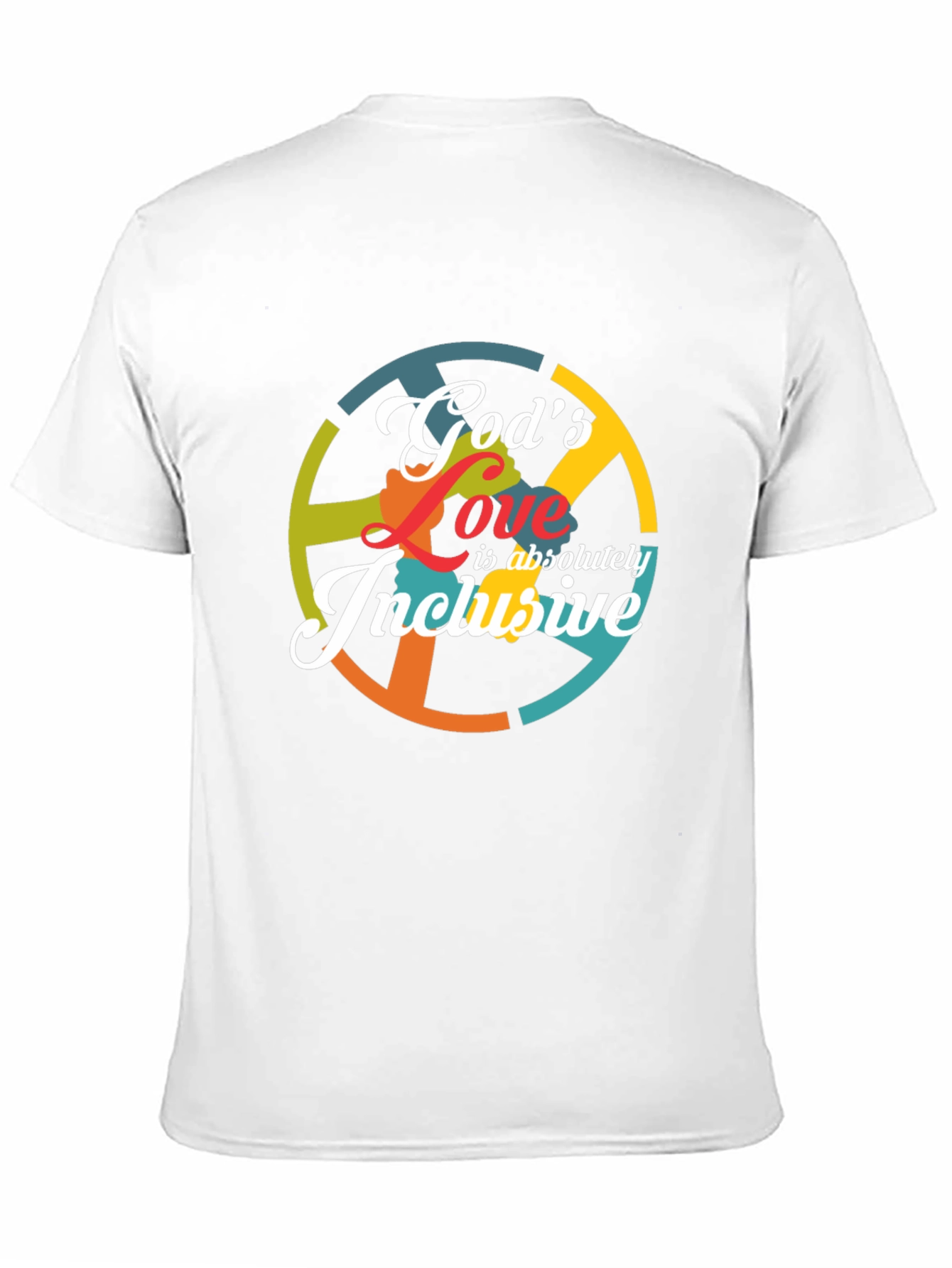 Gods Love Inclusive Graphic T-Shirt