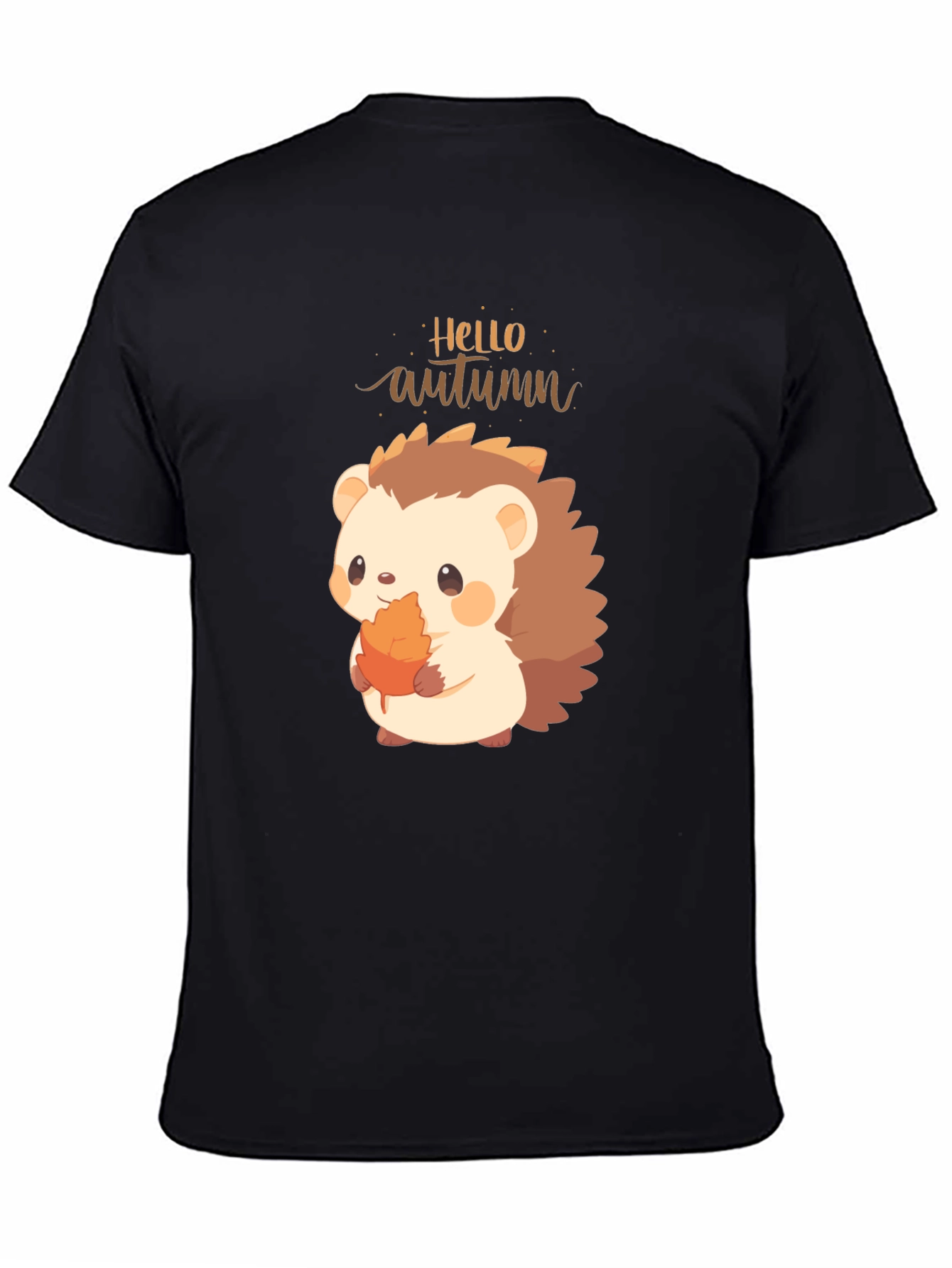 Hello Autumn Hedgehog Graphic Tee