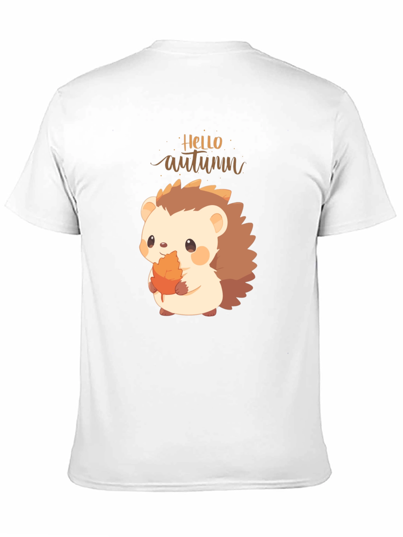 Hello Autumn Hedgehog Graphic Tee