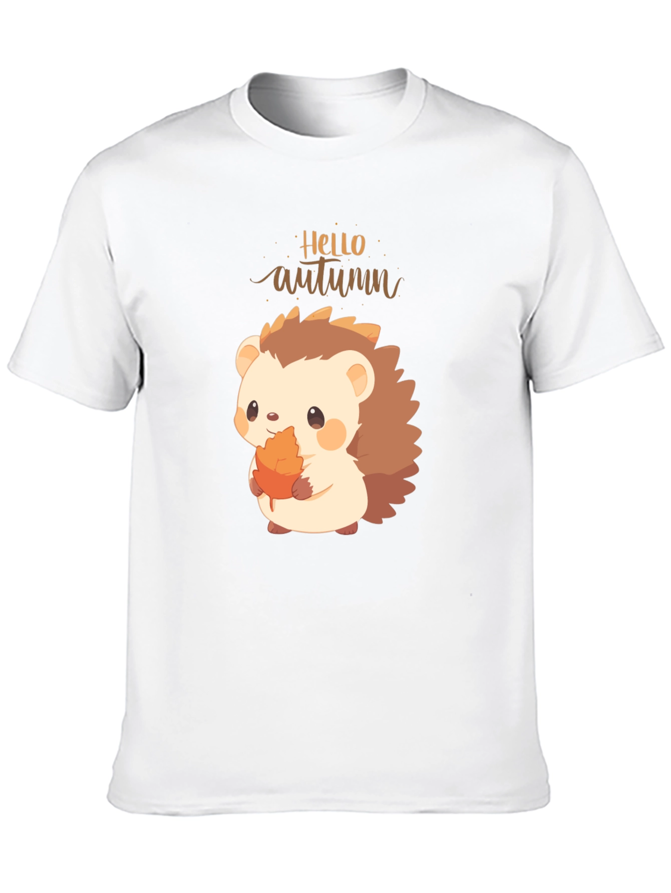 Hello Autumn Hedgehog Graphic Tee