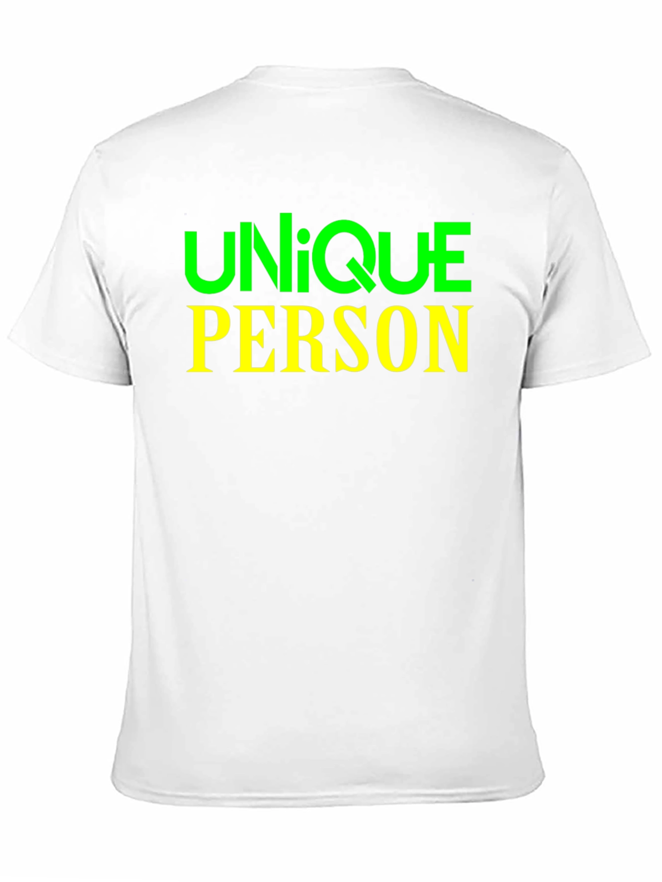 Unique Person T-Shirt | Black Graphic Tee