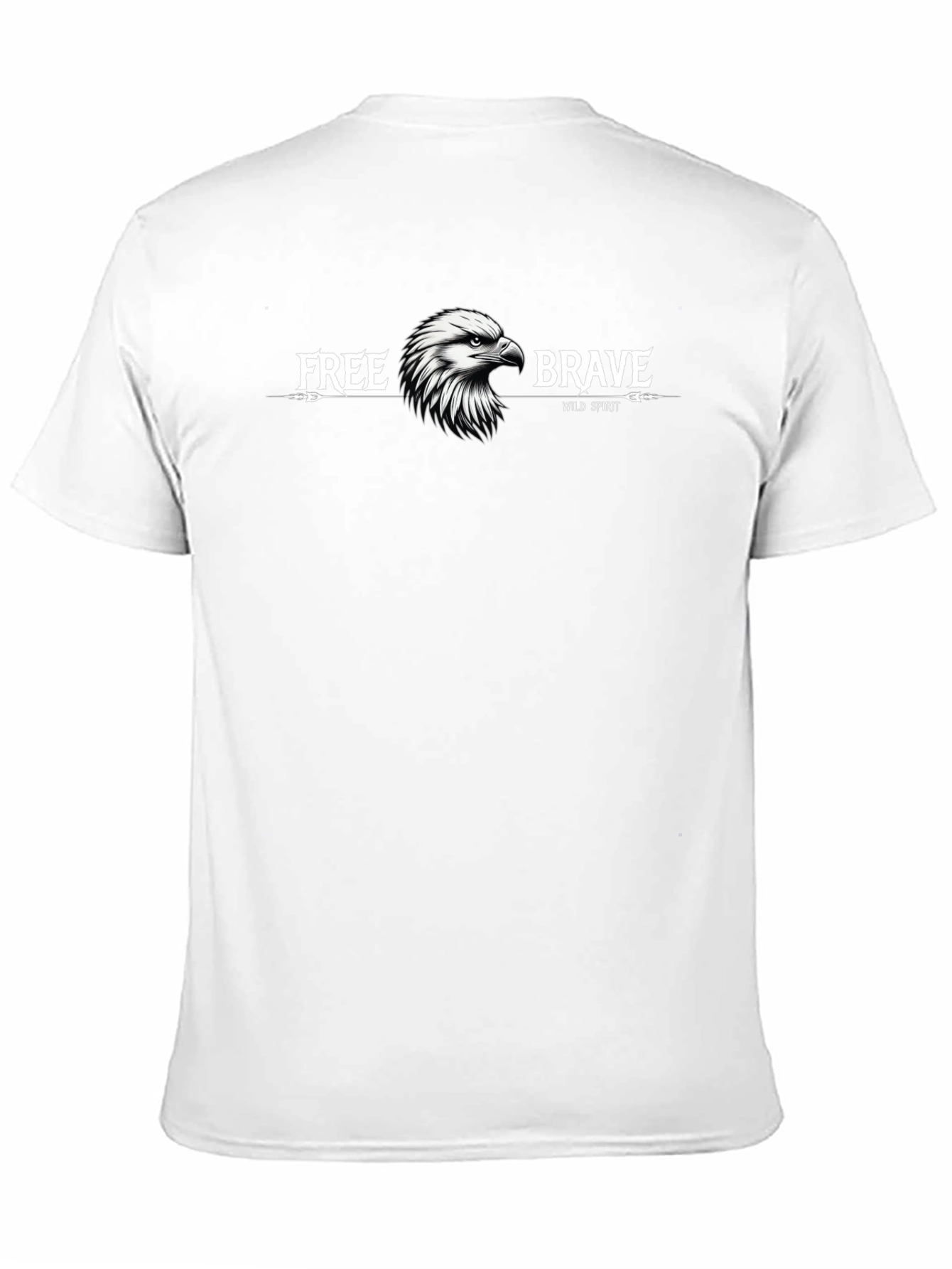 Free Brave Wild Spirit Graphic Tee