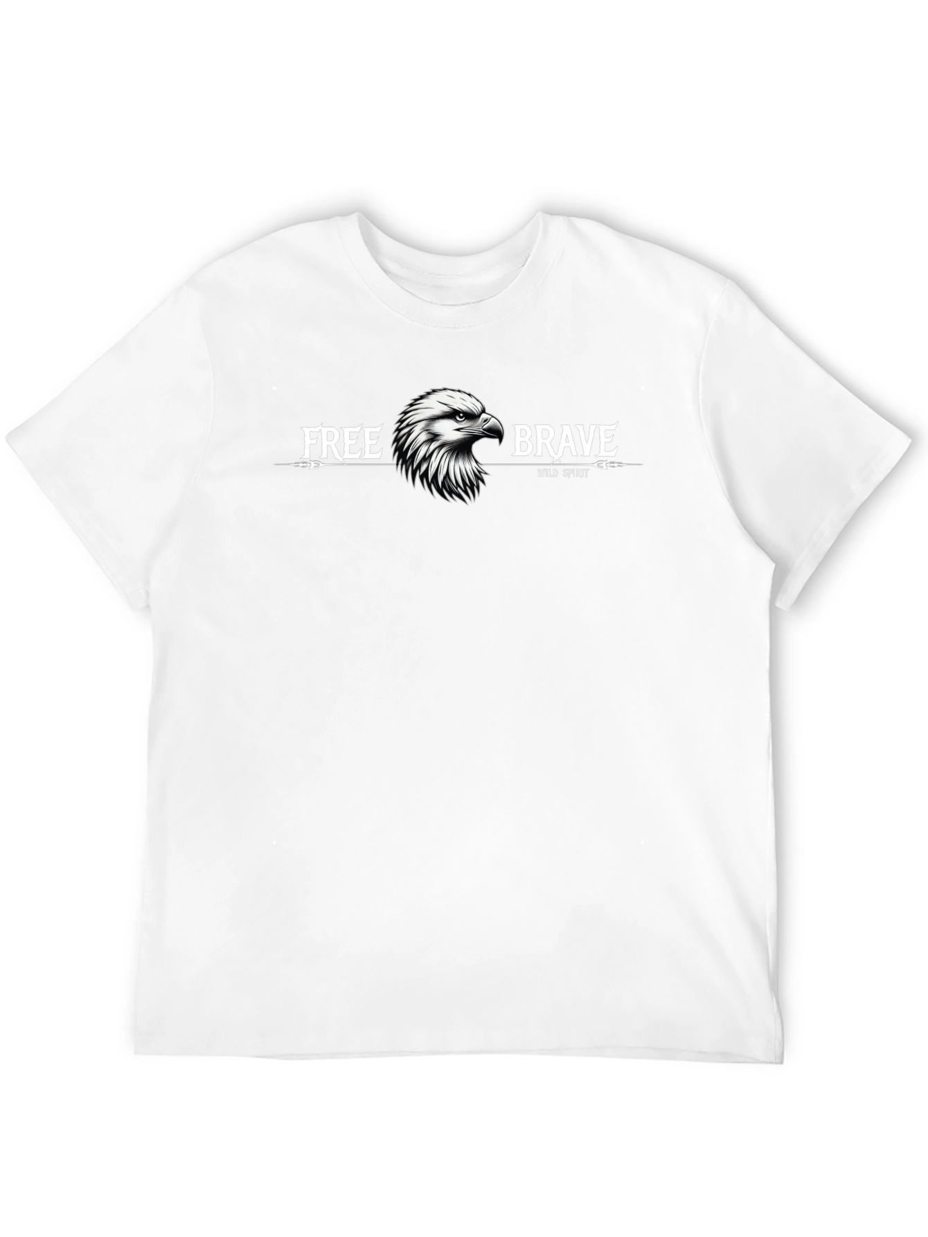Free Brave Wild Spirit Graphic Tee