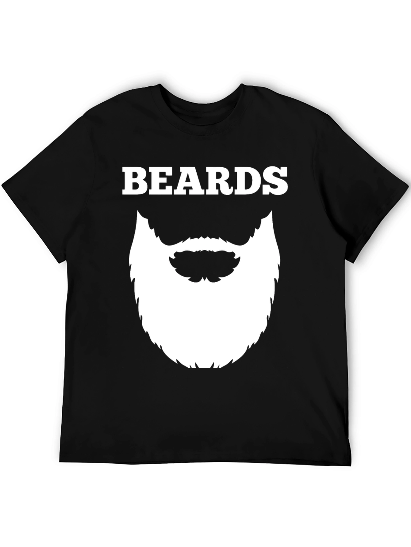 Beards Graphic T-Shirt - Funny Novelty Tee