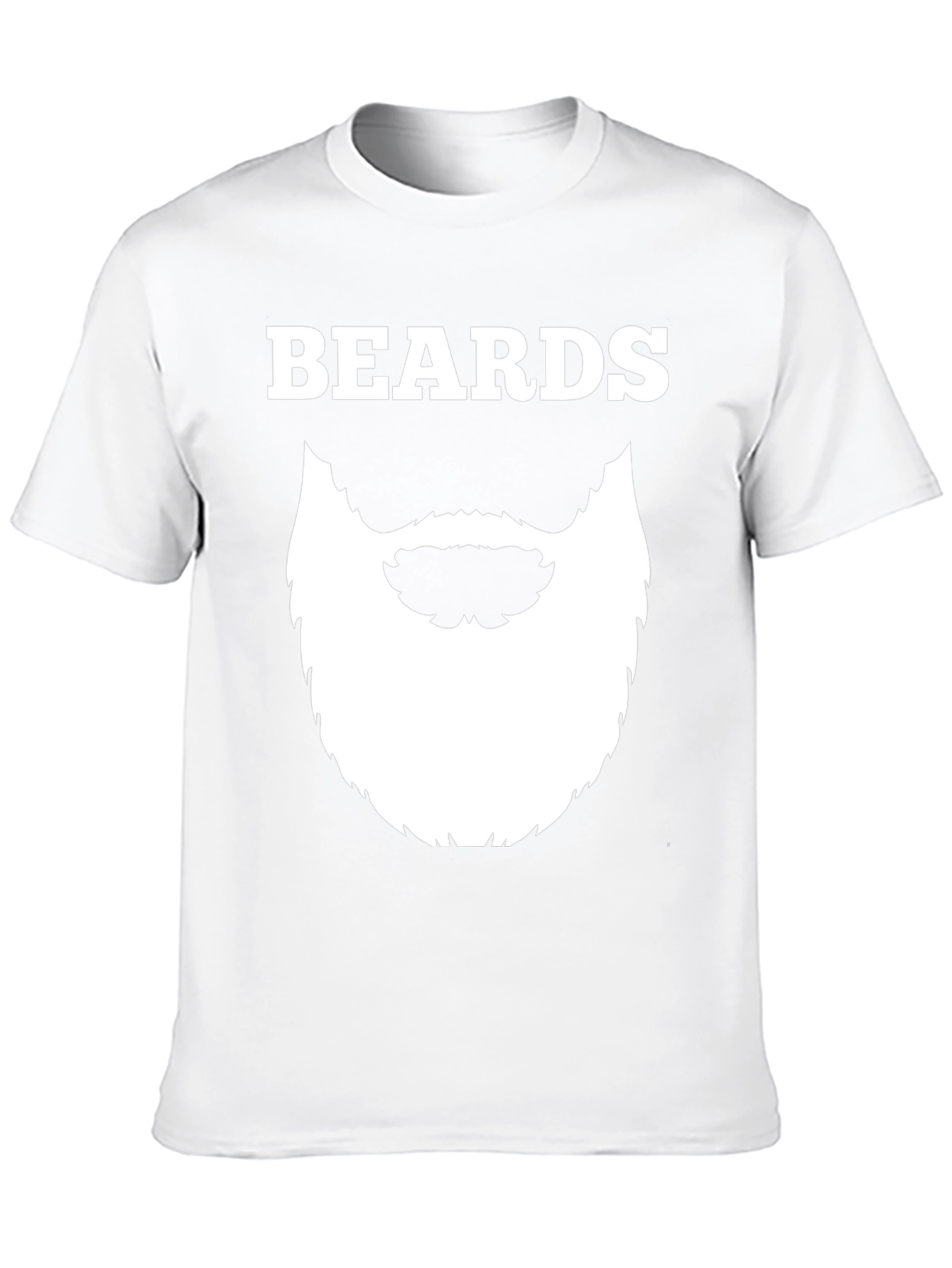 Beards Graphic T-Shirt - Funny Novelty Tee