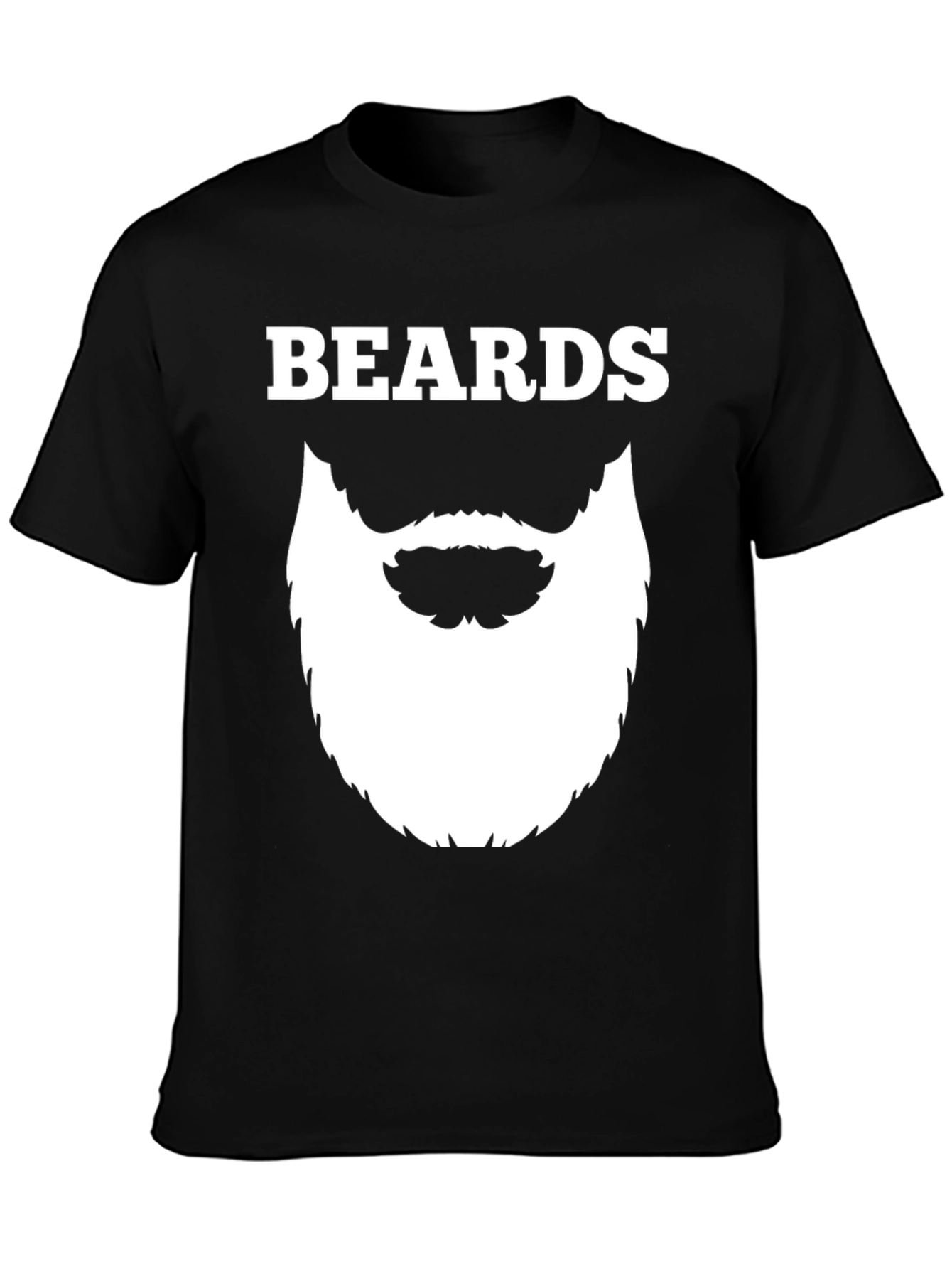 Beards Graphic T-Shirt - Funny Novelty Tee