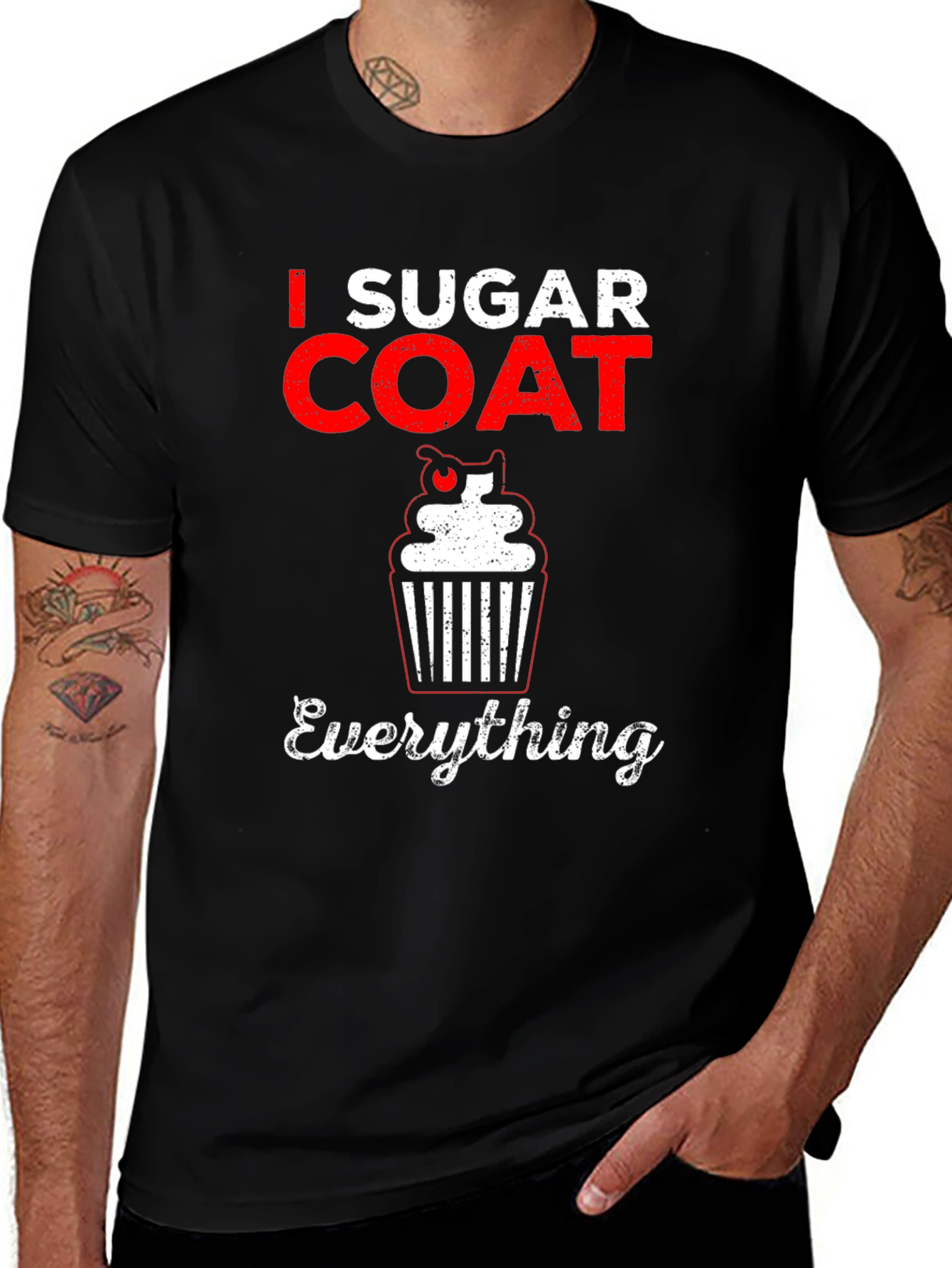 I Sugar Coat Everything Graphic T-Shirt