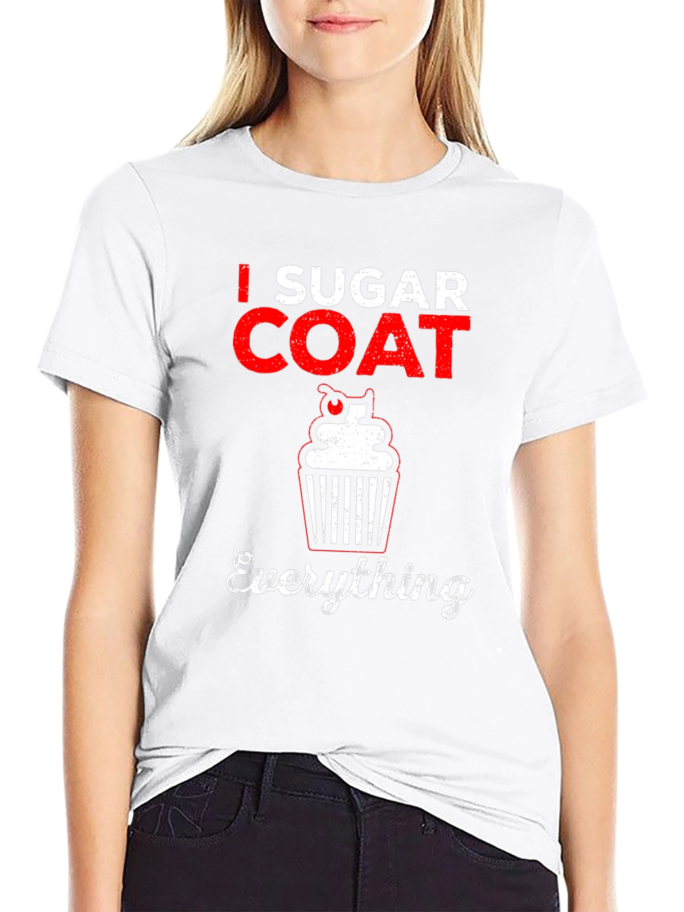 I Sugar Coat Everything Graphic T-Shirt